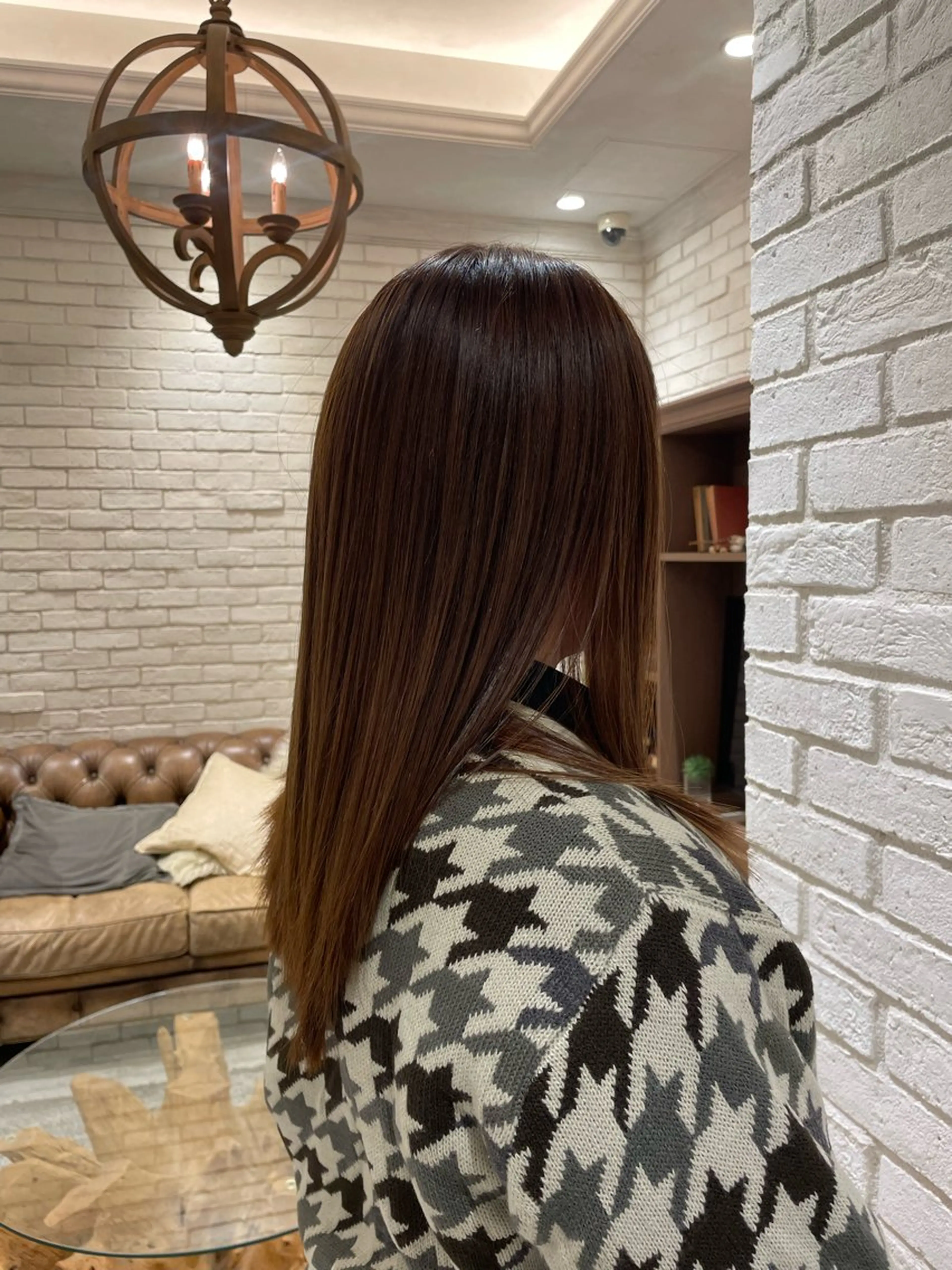 ロング シモカワ マシロのヘアスタイル