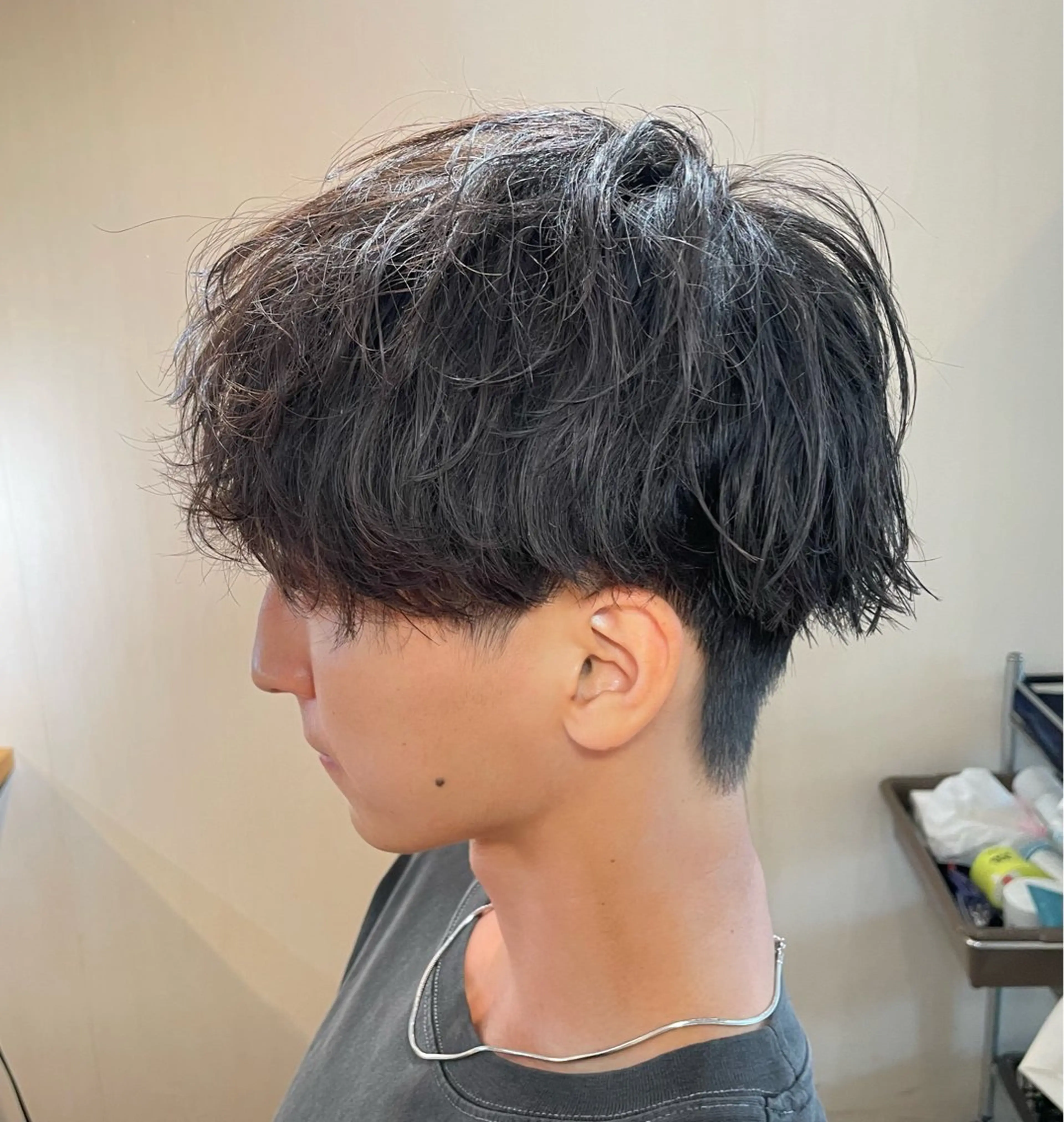 ミディアム メンズ カット トリートメント ヘッドスパ 🌙１９時以降通える メンズ専門　コーダイのヘアスタイル