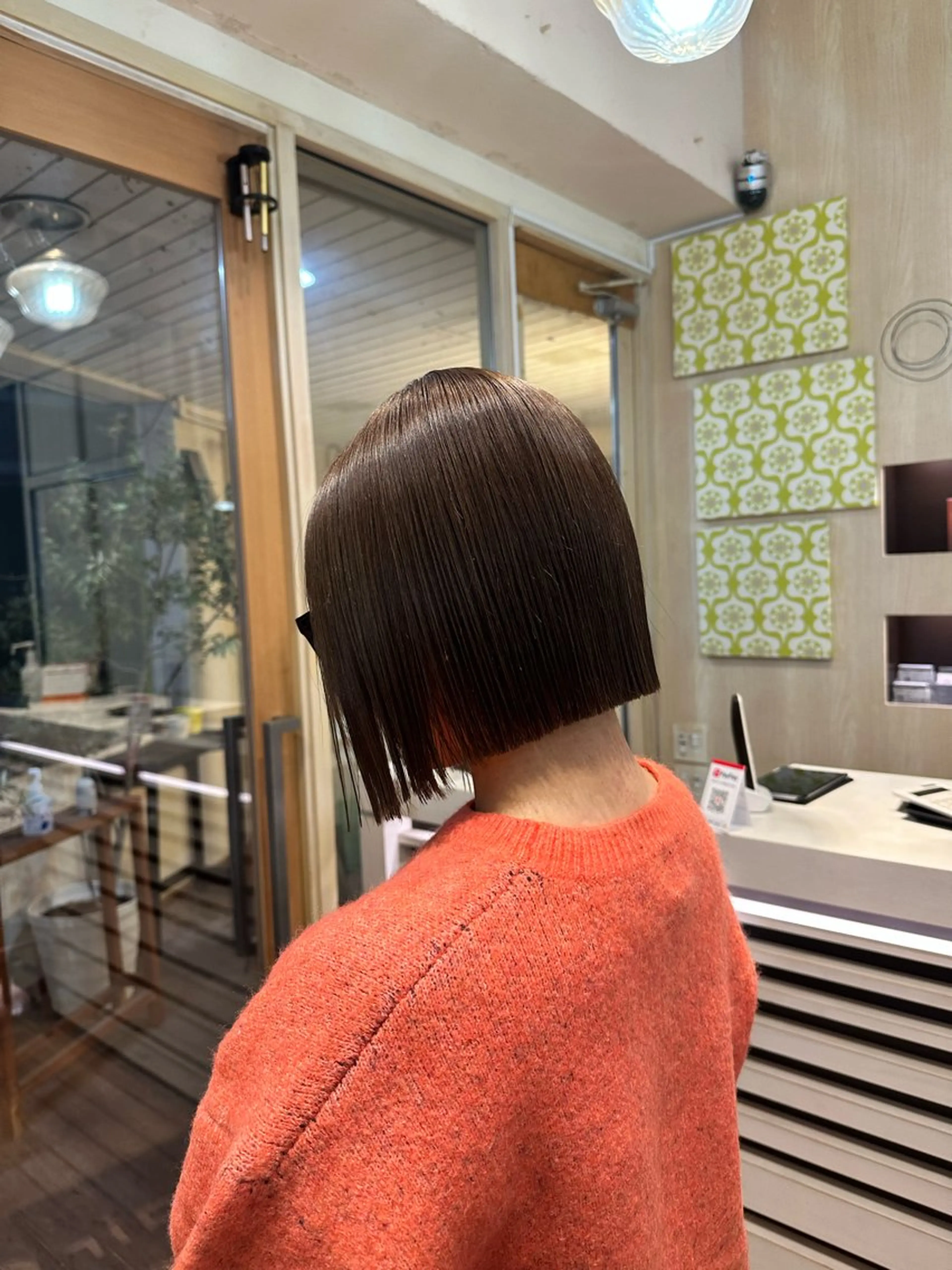 ✔️カット＋髪質改善ストレートの写真