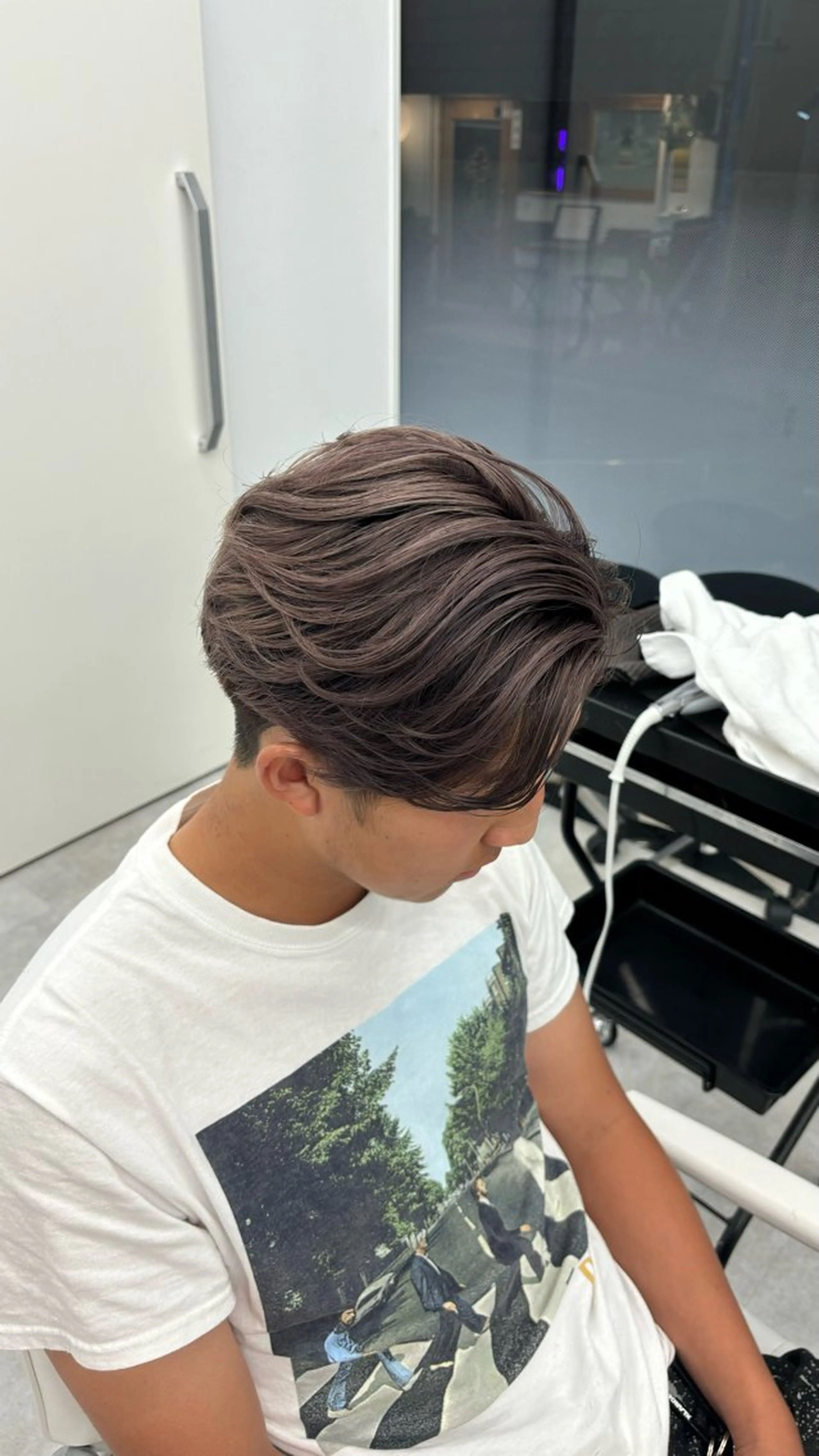 ショート カラー メンズ 森龍馬 メンズ専門美容師のヘアスタイル