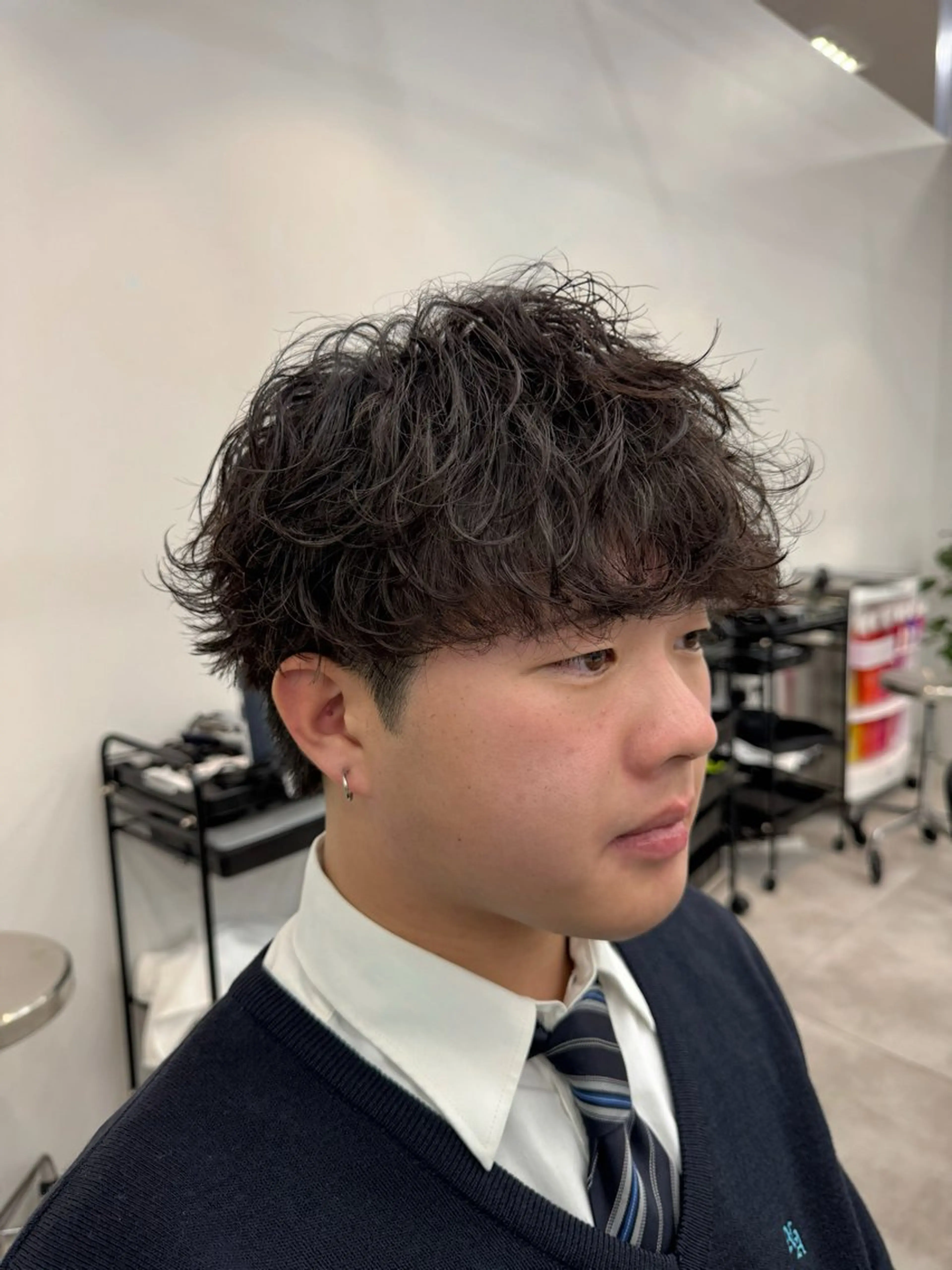 パーマ メンズ カット パーマ メンズパーマ/長岡 坂口祥貴/店長のヘアスタイル