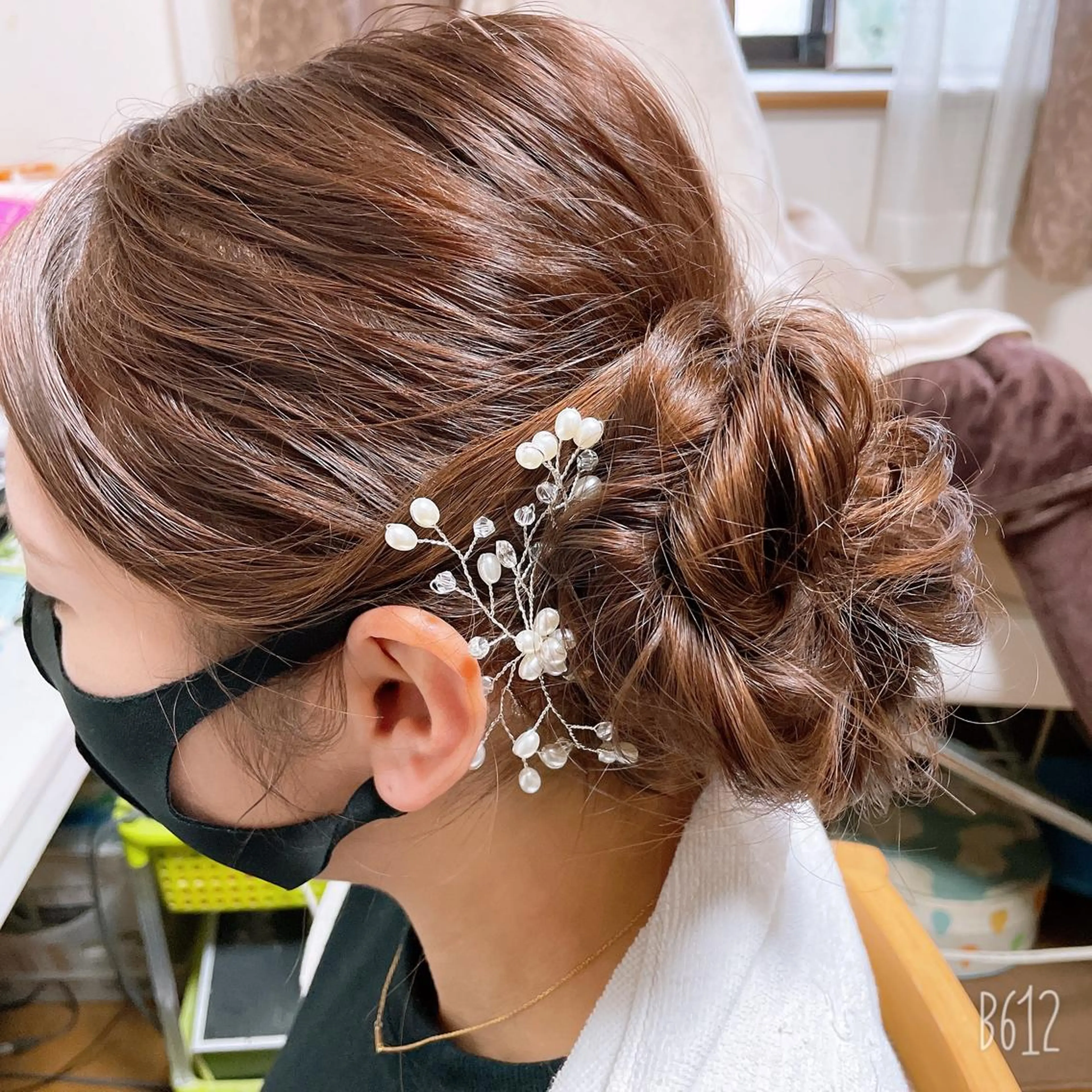 セミロング ヘアアレンジ The Best Beauty受付担当のエステ・リラクイメージ