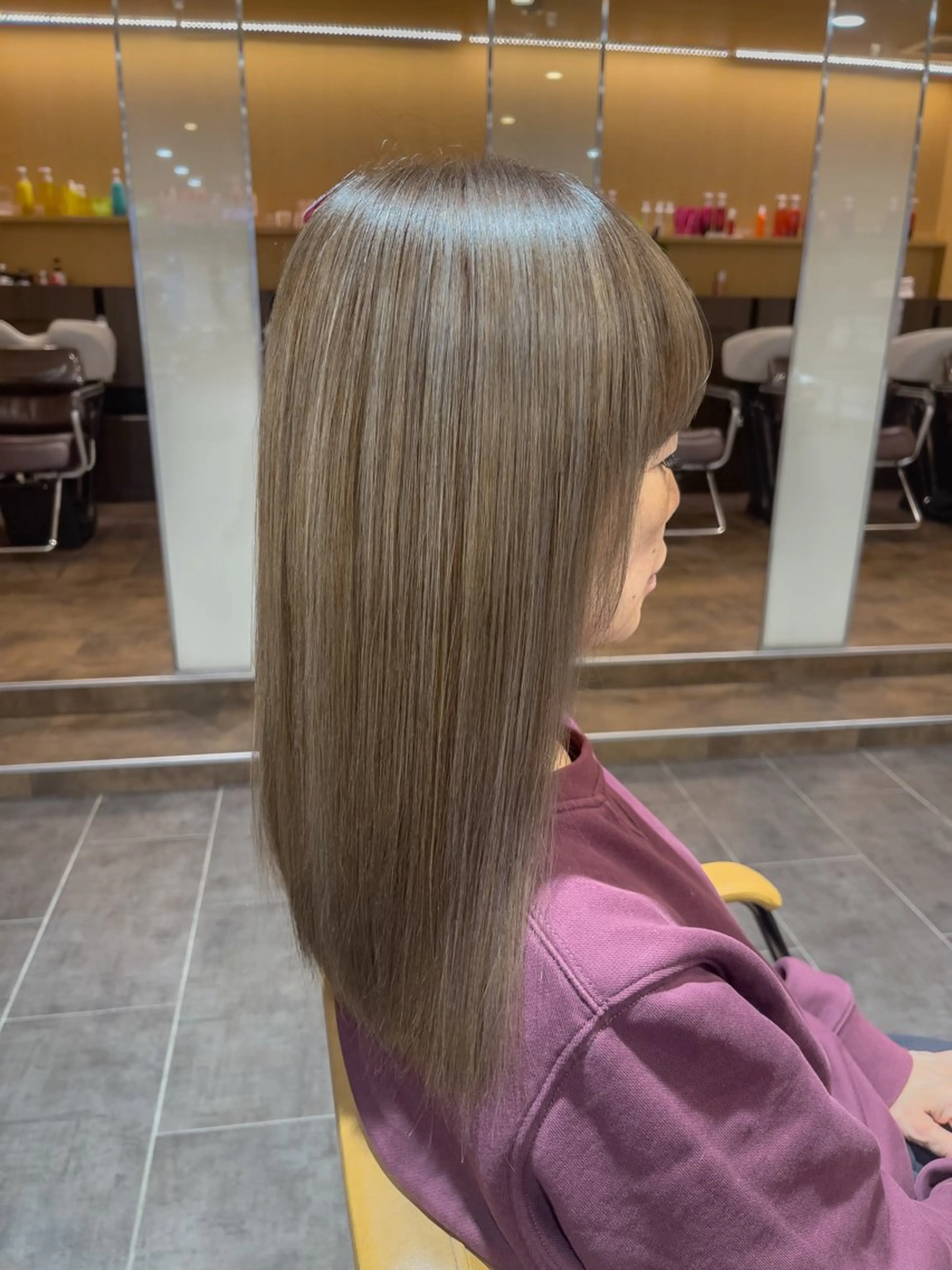 ロング カラー 髪質改善/ 杉山正克のヘアスタイル