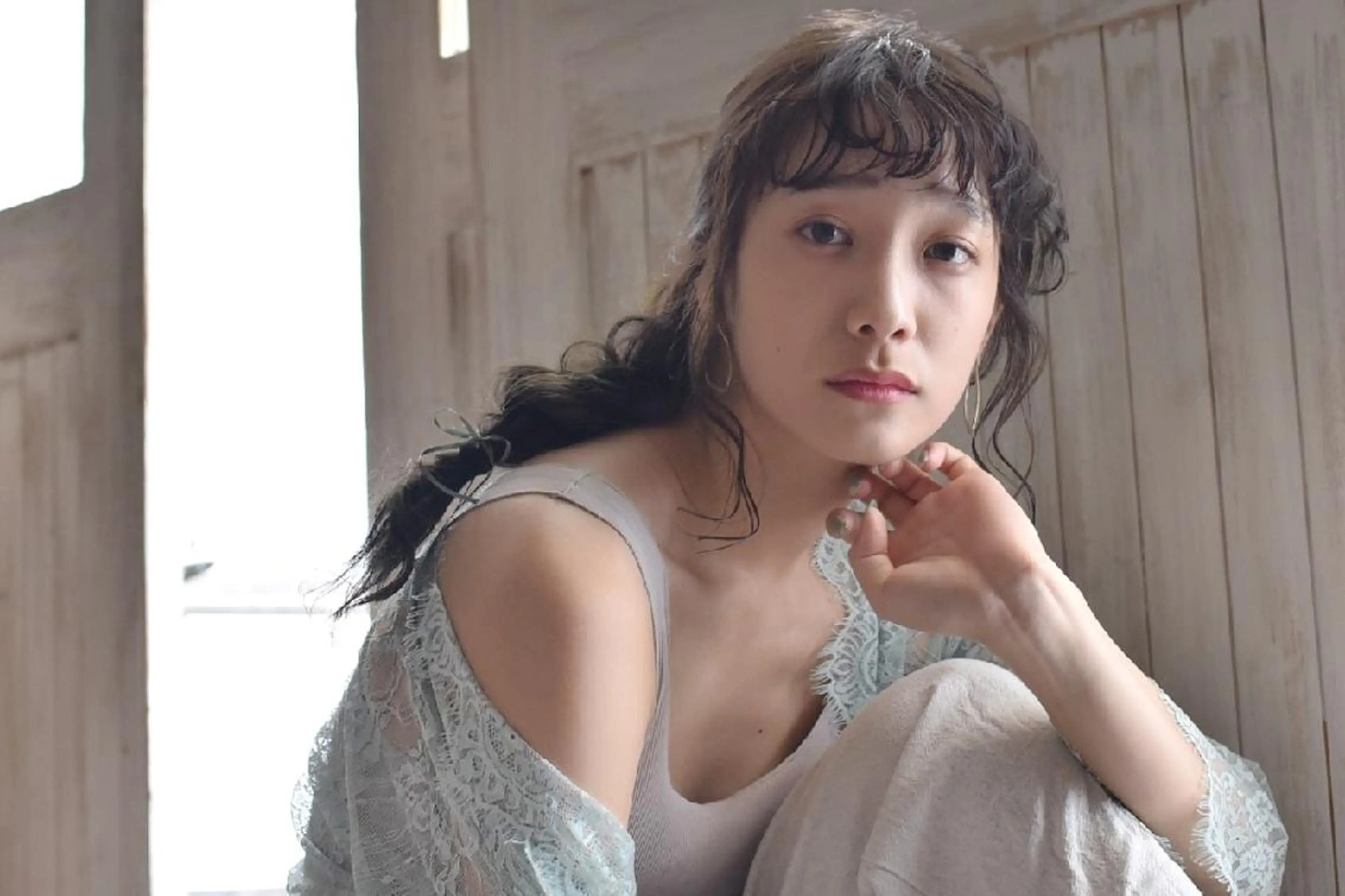 ロング ヘアアレンジ パーマ カラー 南堀江 möwen ( メーヴェ )所属・mowen RUIのヘアスタイル