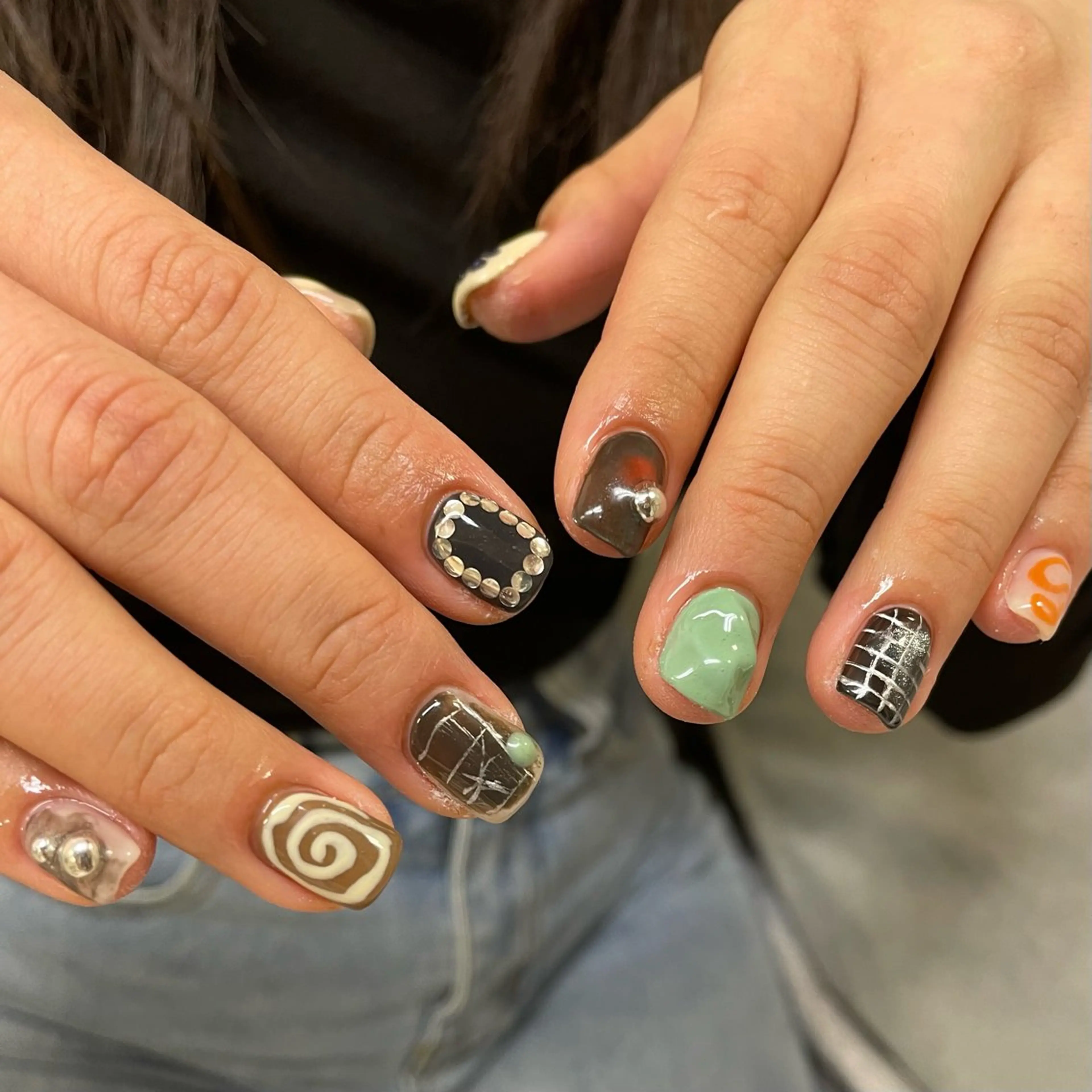 [ジェル]持ち込みデザイン90minの写真