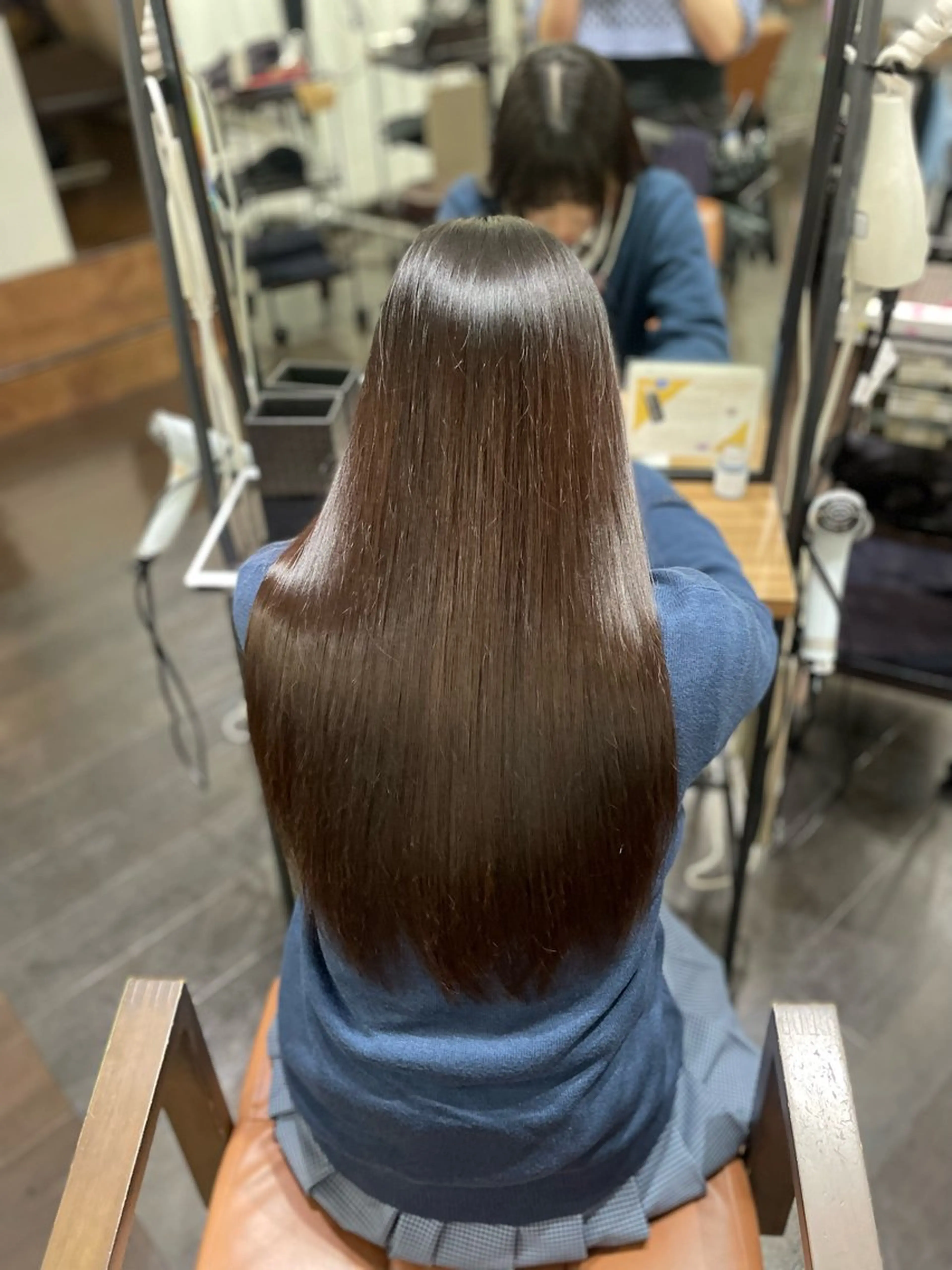 ロング カット トリートメント 暖色カラー/ メンズ/名駅/ユキハのヘアスタイル