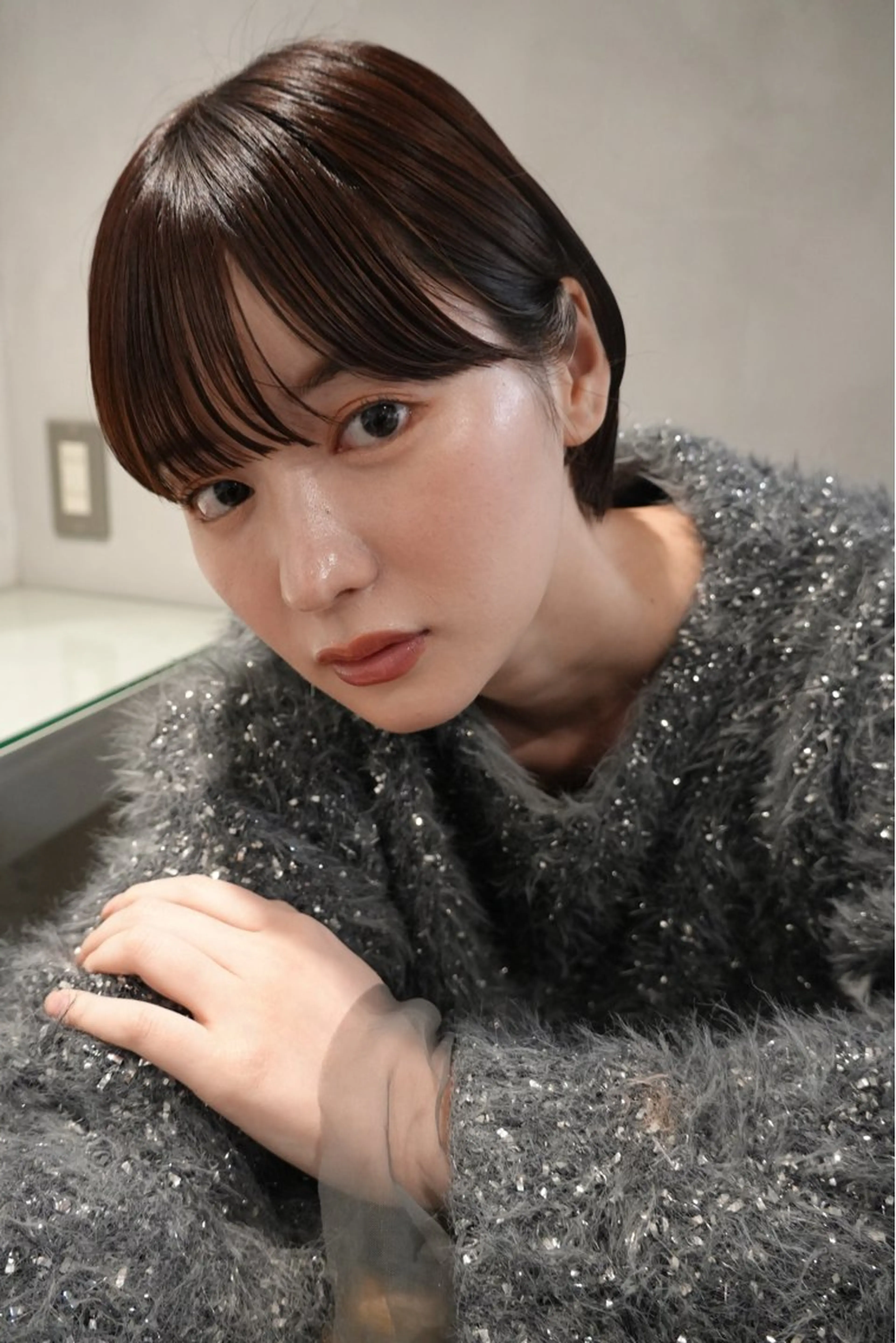 ショート カット ヘアカラー 骨格診断で絶対可愛い ✨丸みショート✨凌弥のヘアスタイル