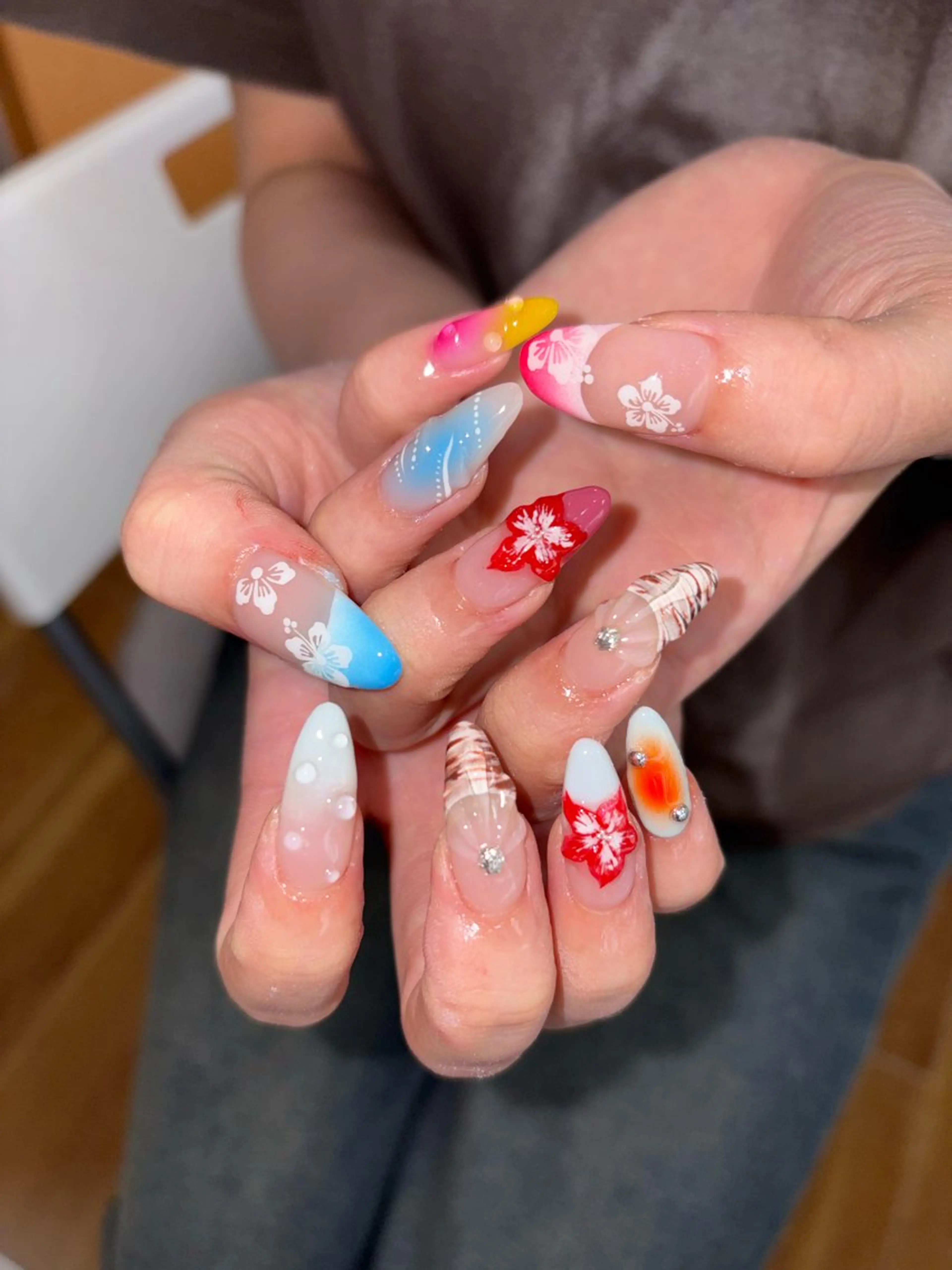 ネイル ハンドネイル ⟡.·coco⟡.· 4月予約受付中のネイルデザイン