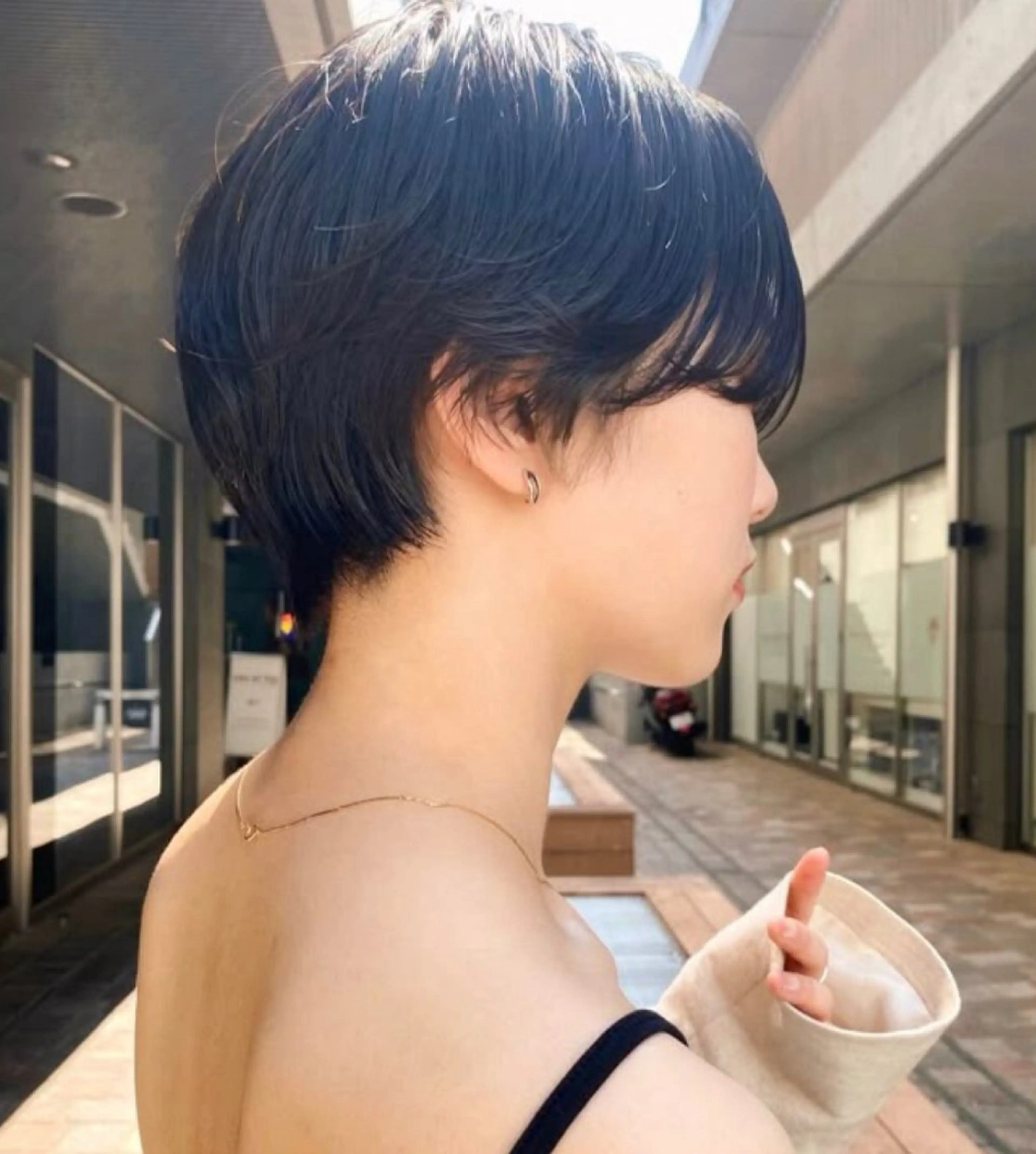 ショート カット 山田 綾乃/メンズカットのヘアスタイル