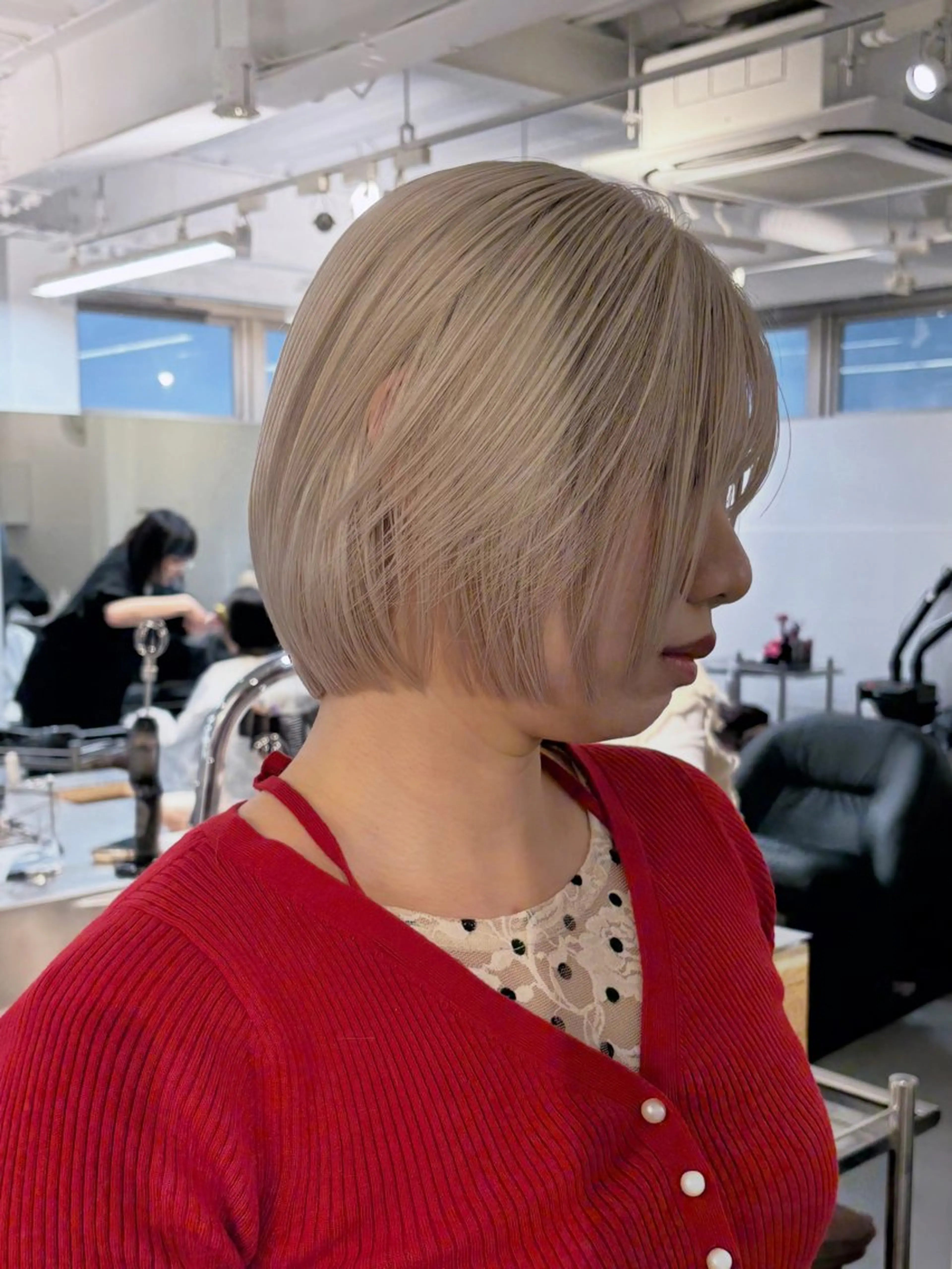 ショート カラー カット ヘアカラー トリートメント 村田 りょうやのヘアスタイル