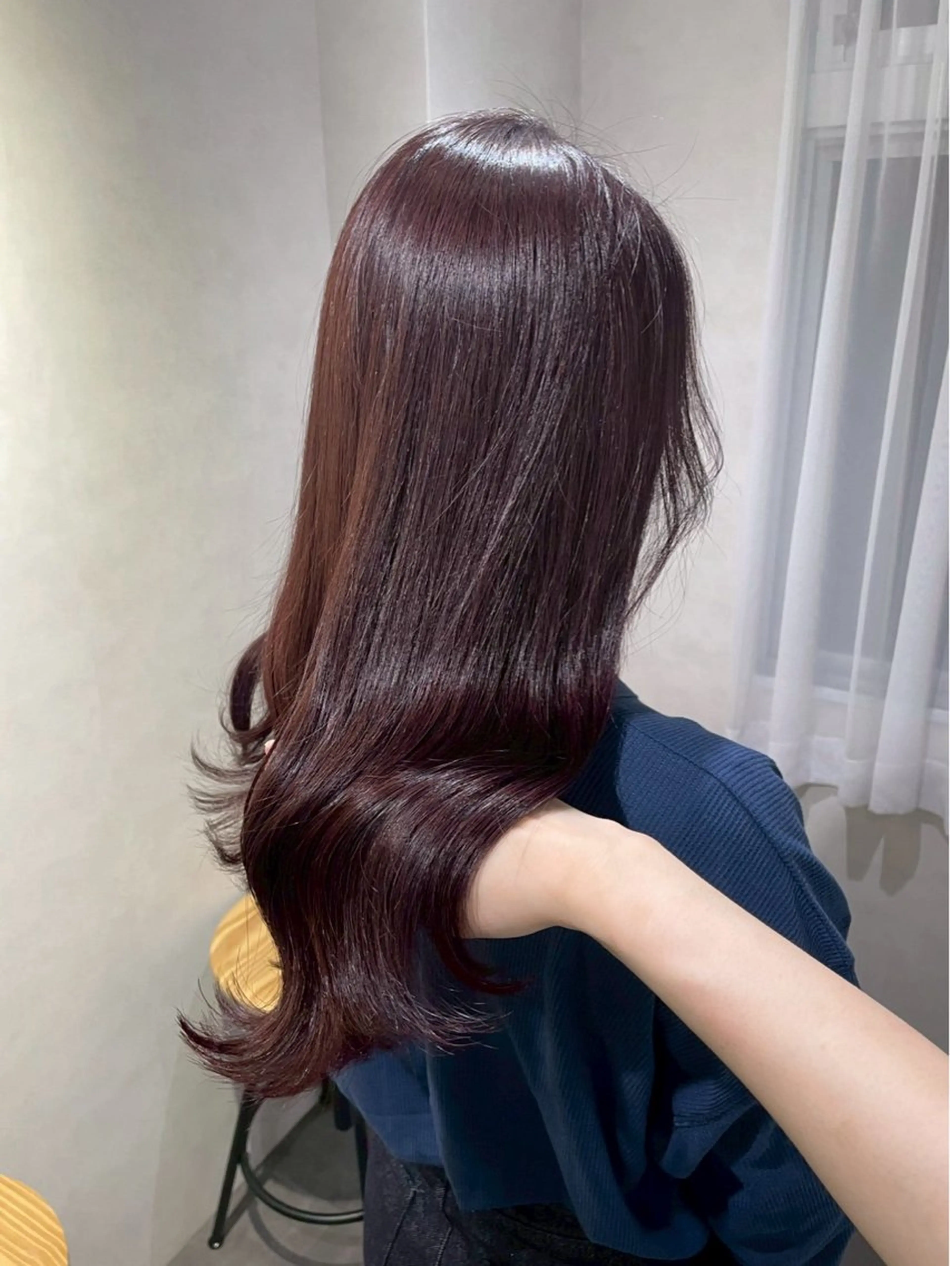 セミロング カラー owll所属・縮毛矯正募集🔥 西梅田/六角一咲のヘアスタイル