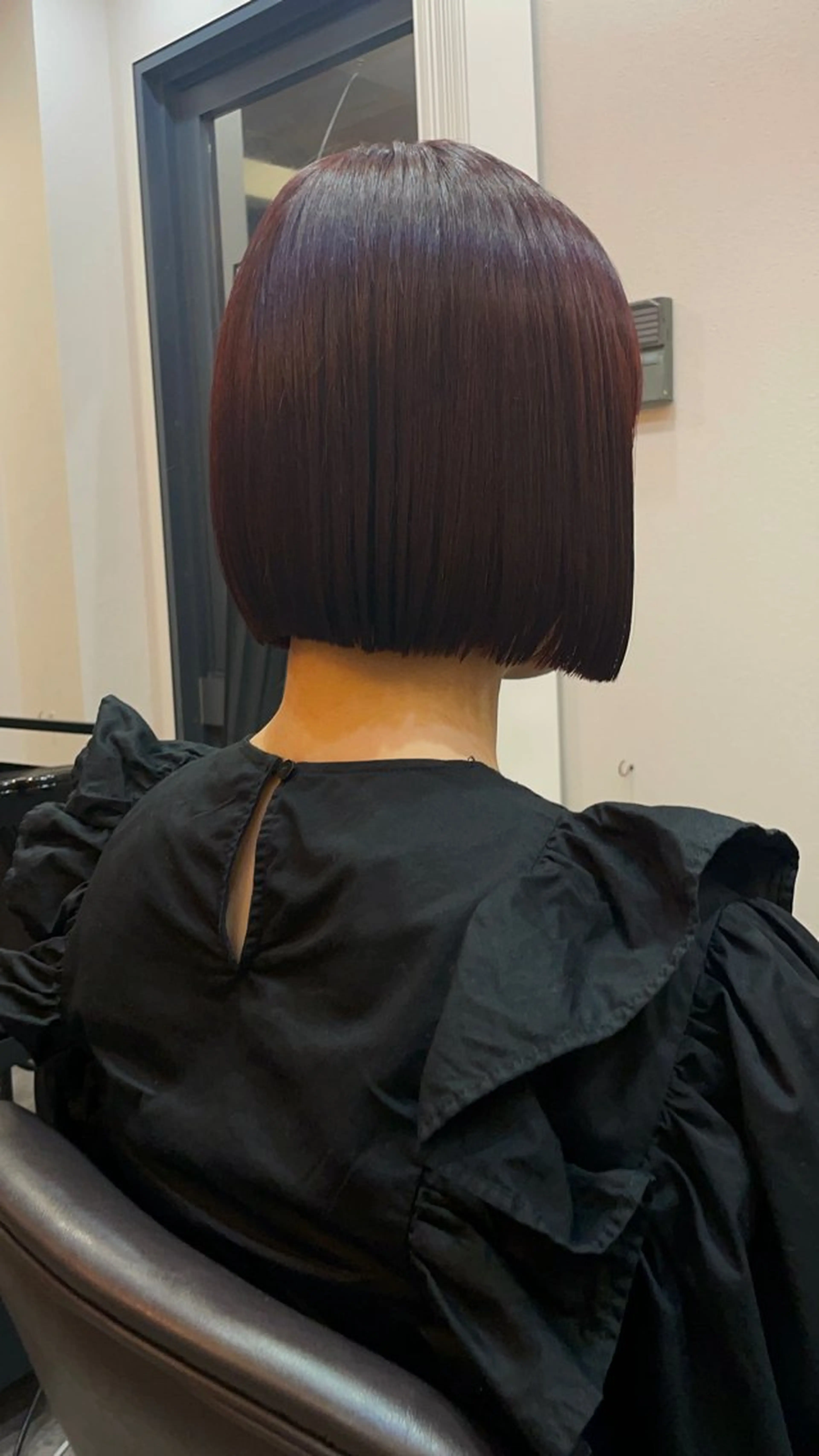 ショート カラー ボブ カット ヘアカラー トリートメント ボブ/髪質改善/ soiナカジママドリのヘアスタイル