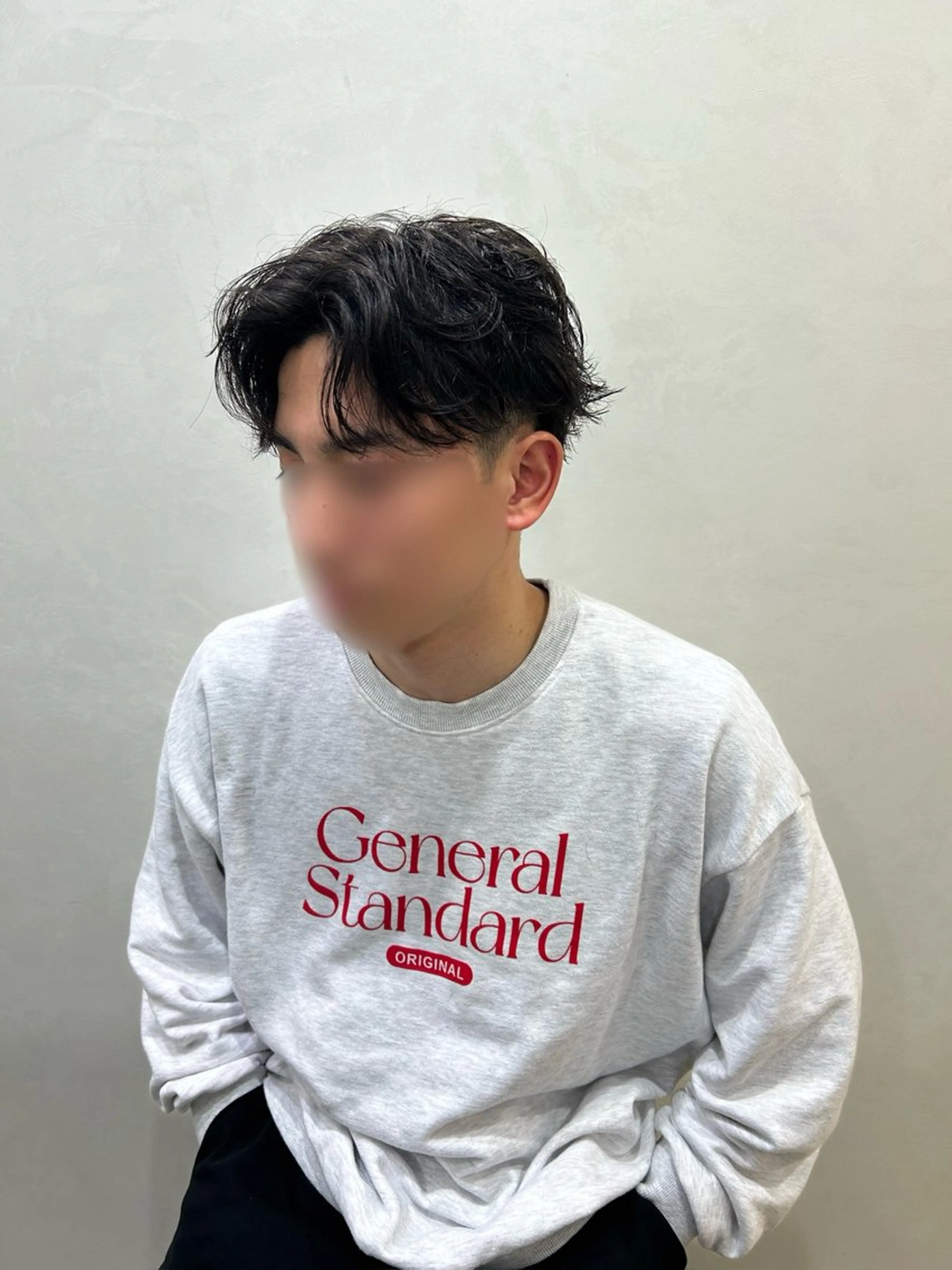 ショート カット パーマ 【メンズパーマ特化】 リュウのヘアスタイル