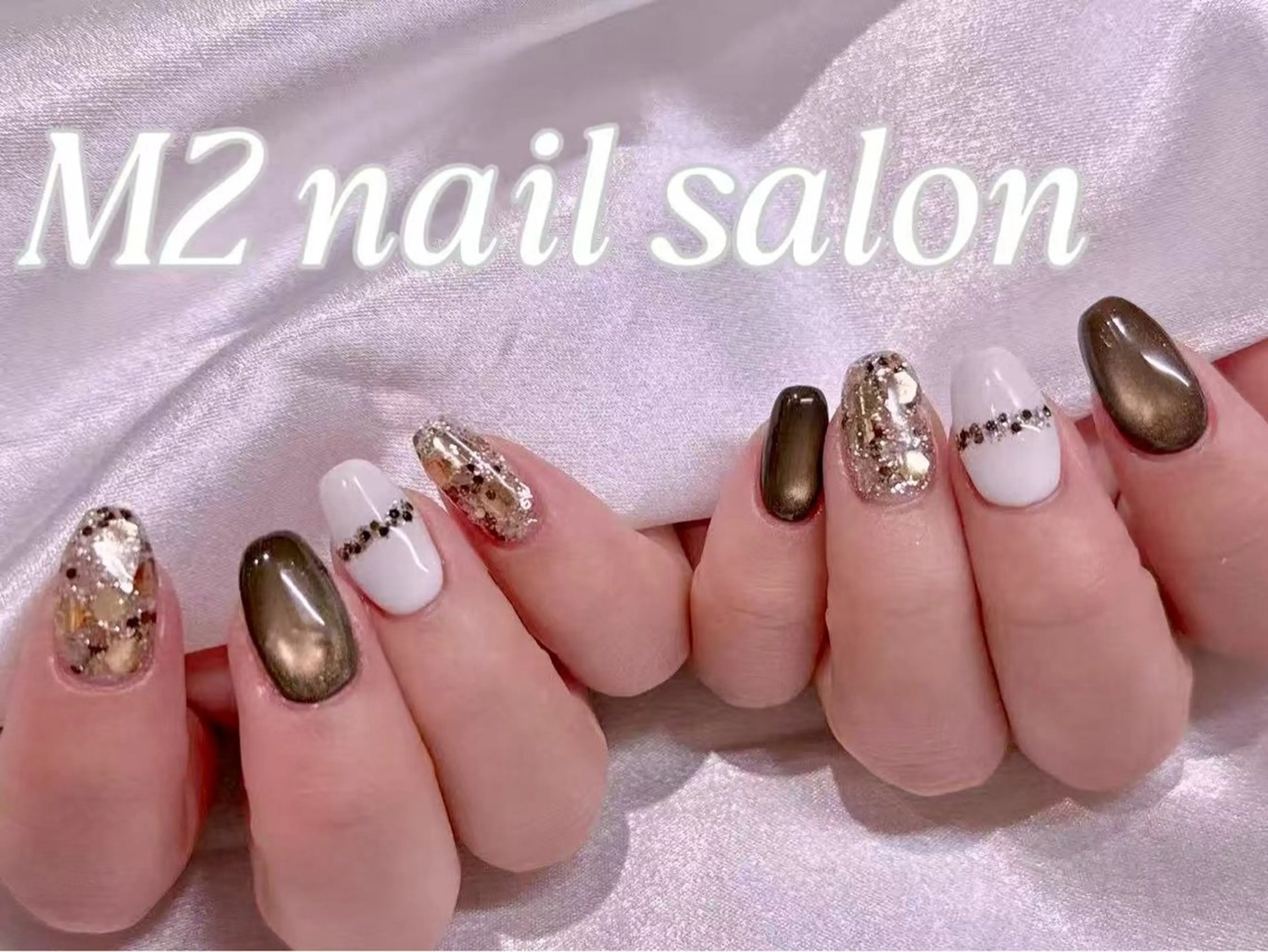 ネイル ハンドネイル 長さだし専門店 M2 rikaのネイルデザイン