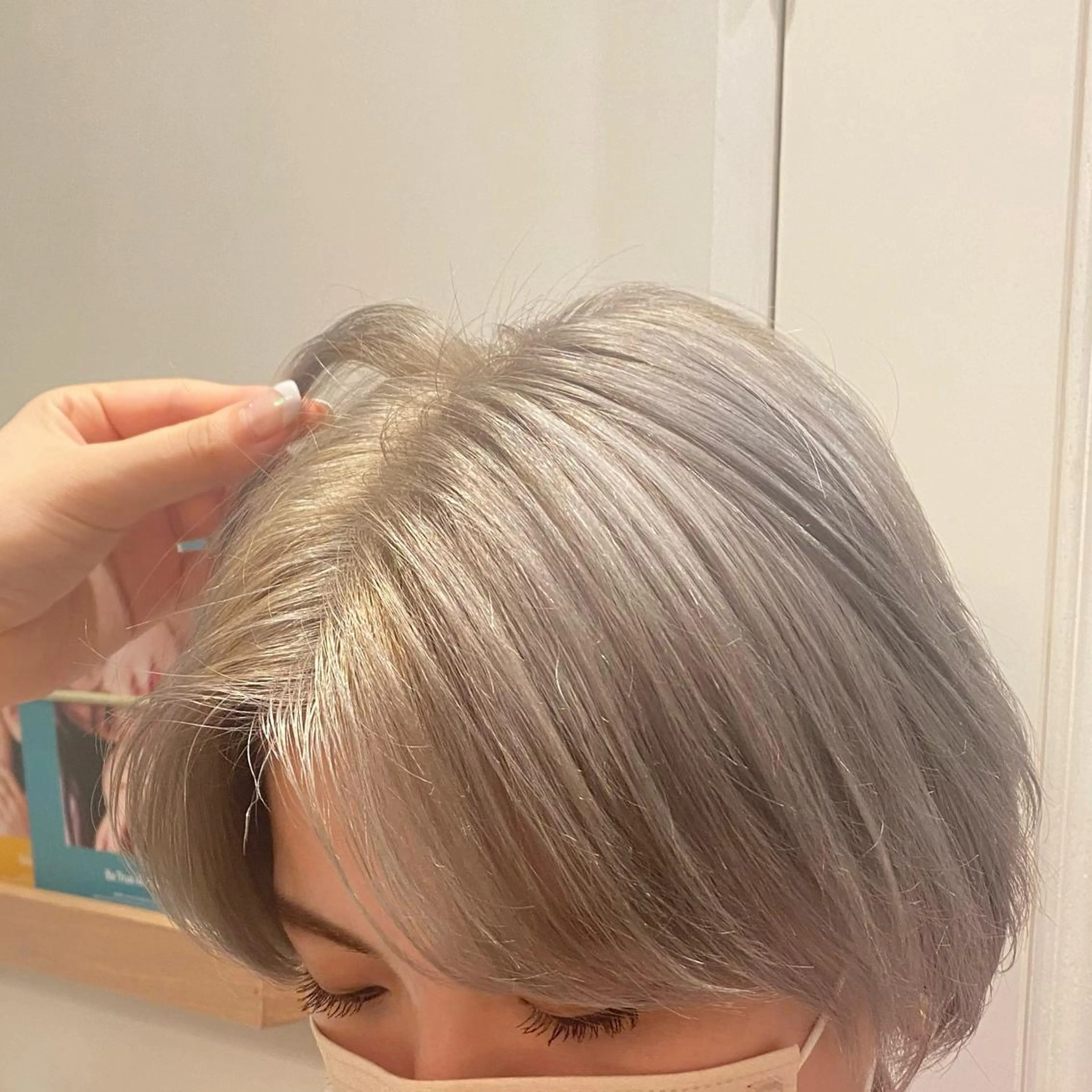 ミディアム ena/ブリーチなし 透明感・レイヤー🎀のヘアスタイル