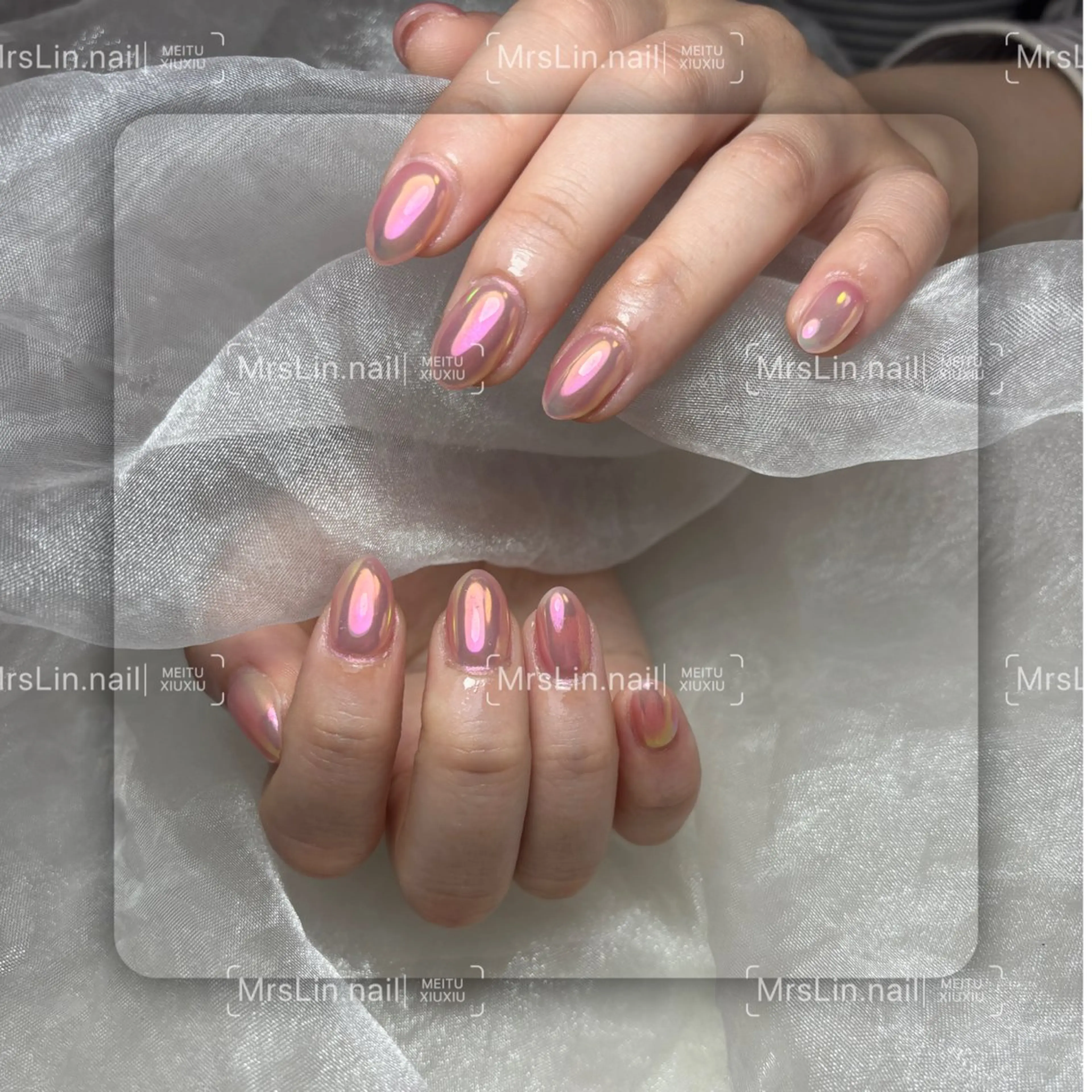 ネイル ピンク ハンドネイル Mrs Lin.nailのネイルデザイン