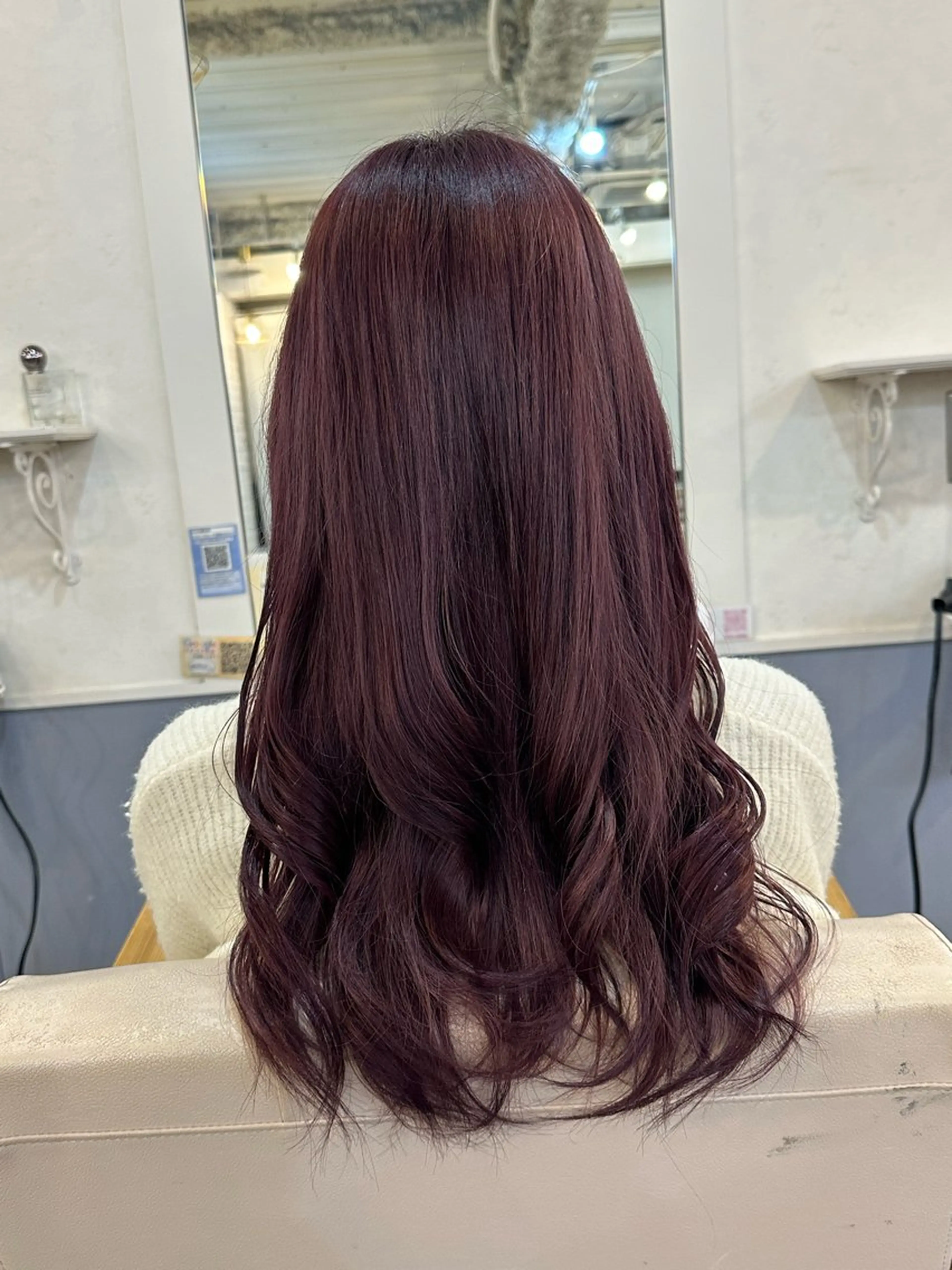 ロング カット ヘアカラー トリートメント 🩵透明感/高発色 /難波/北原佑記🌸のヘアスタイル