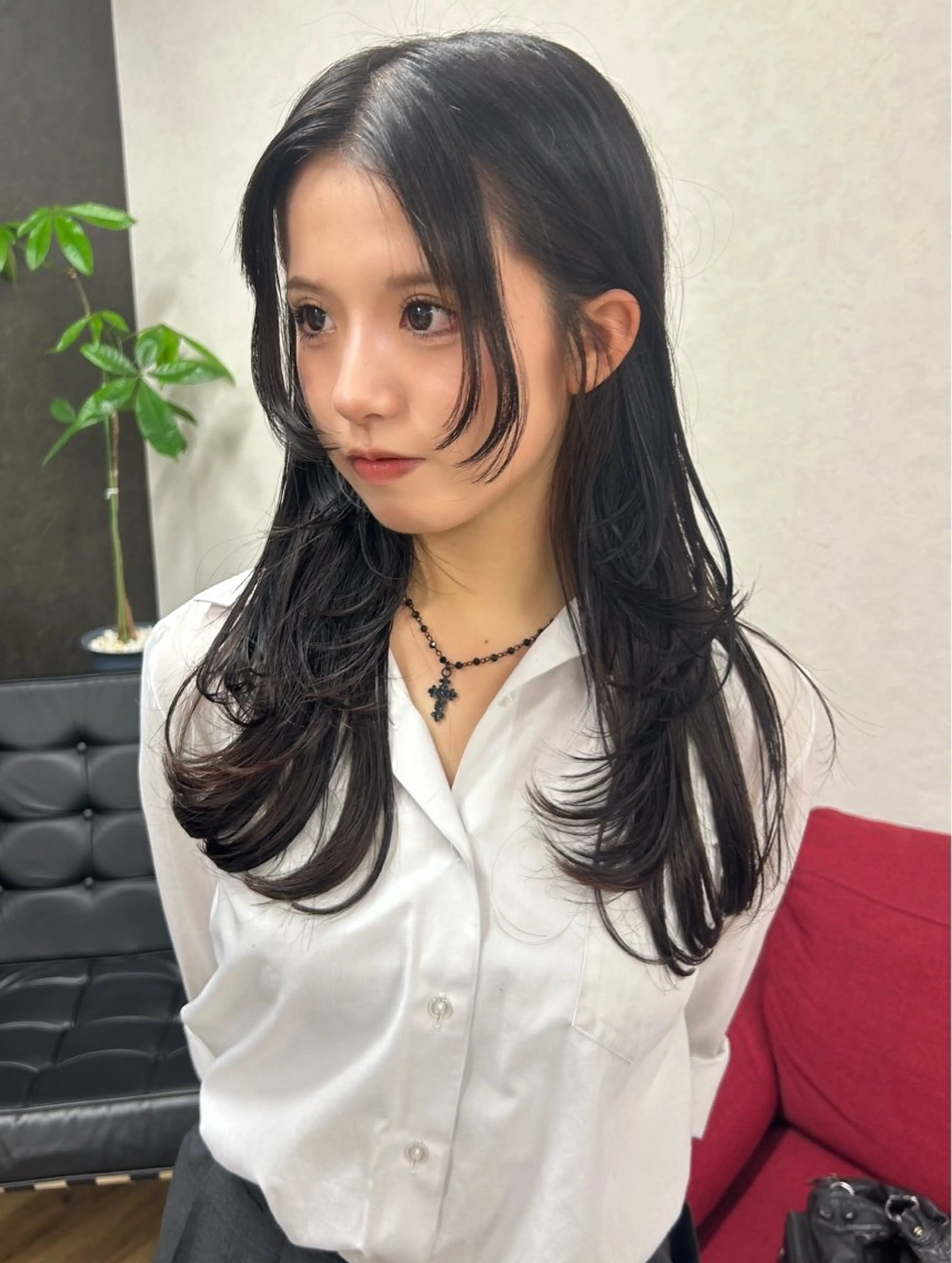 ロング ヘアアレンジ カット インナーカラー ／レイヤー🦋ルイのヘアスタイル