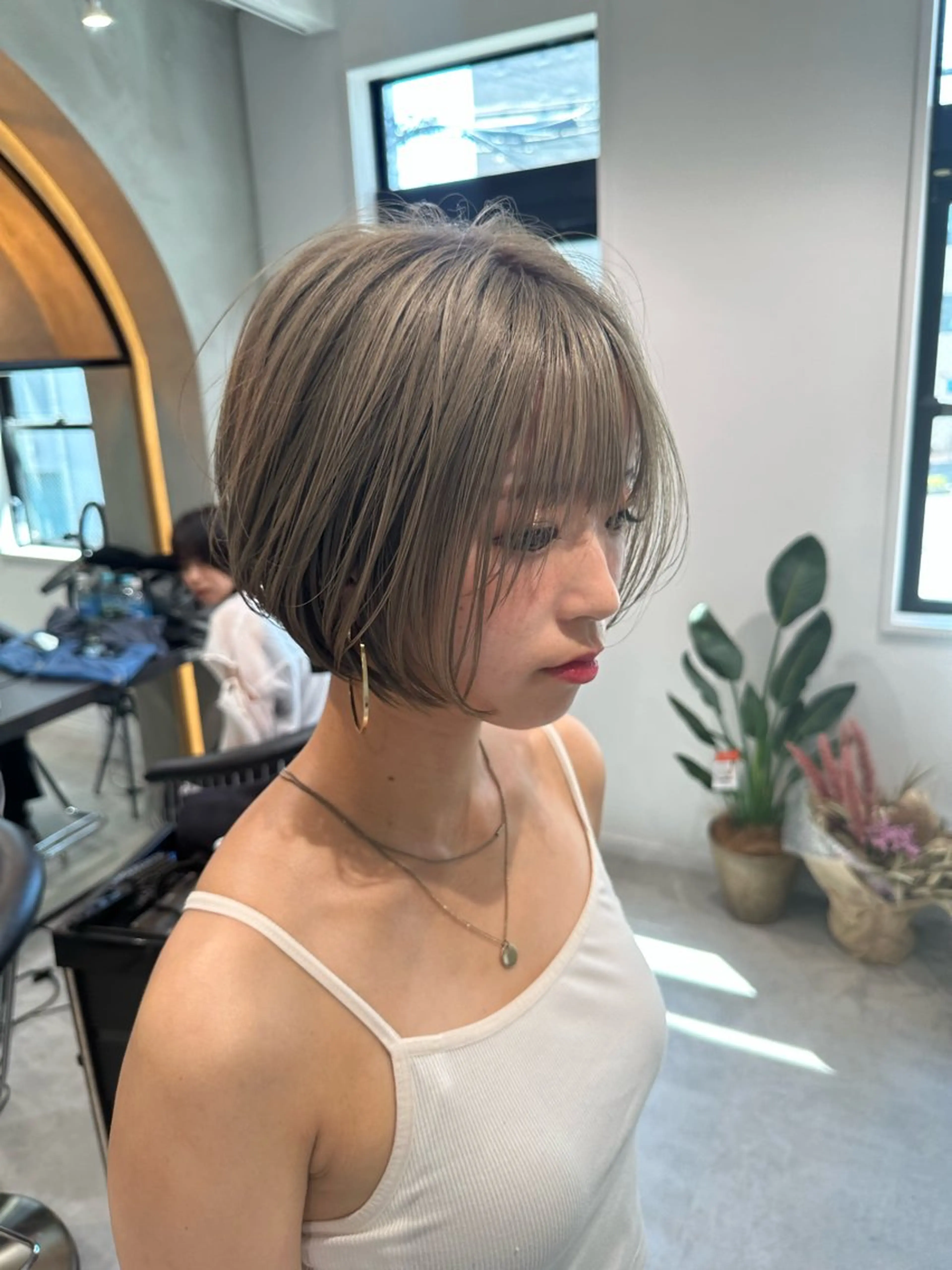 ショート ショートヘア カット ヘアカラー トリートメント ヘッドスパ taiga レイヤー /髪質改善/矯正🌈のヘアスタイル