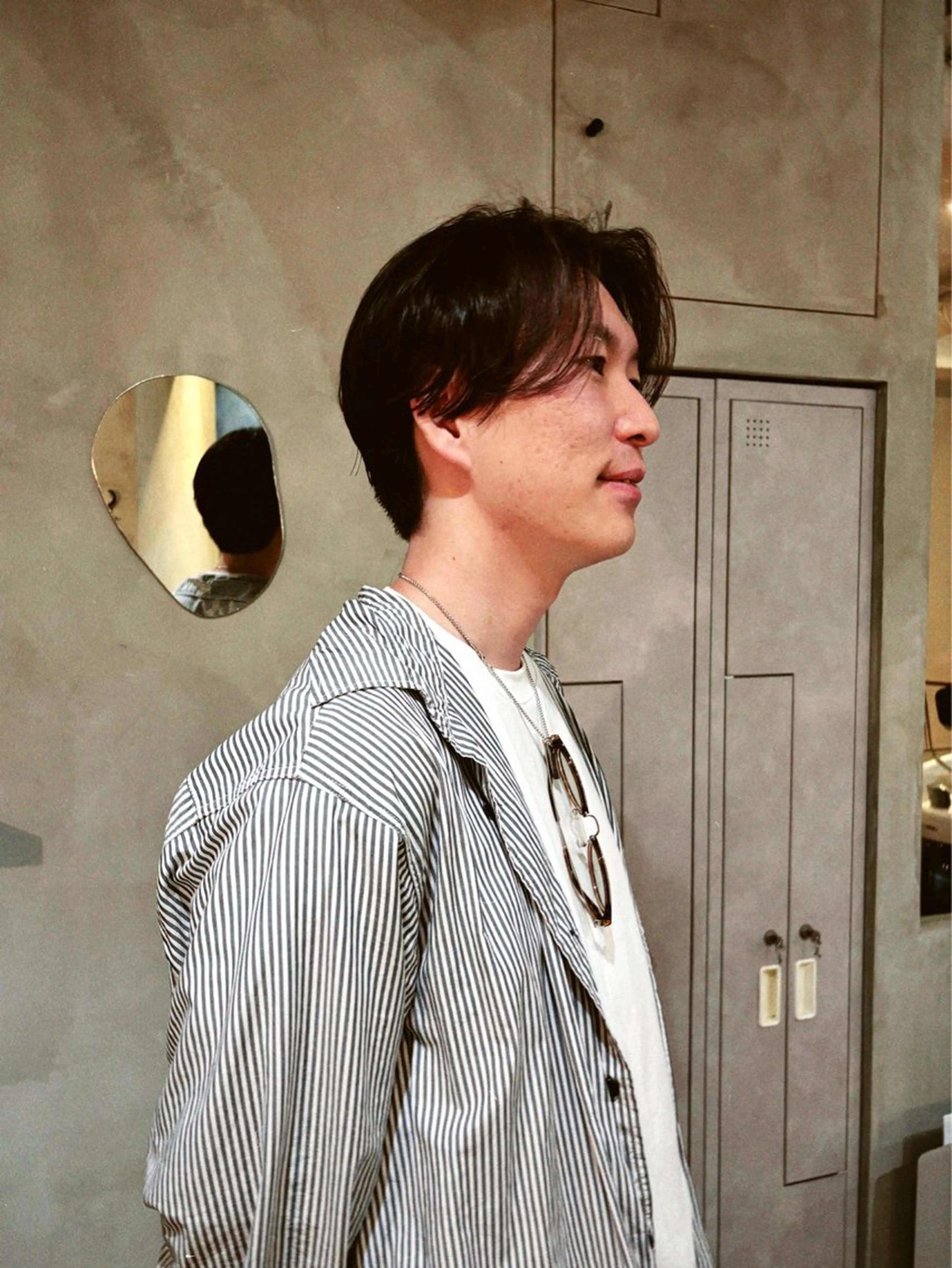 【営業時間外限定】自然に収める メンズ髪質改善ストレートの写真