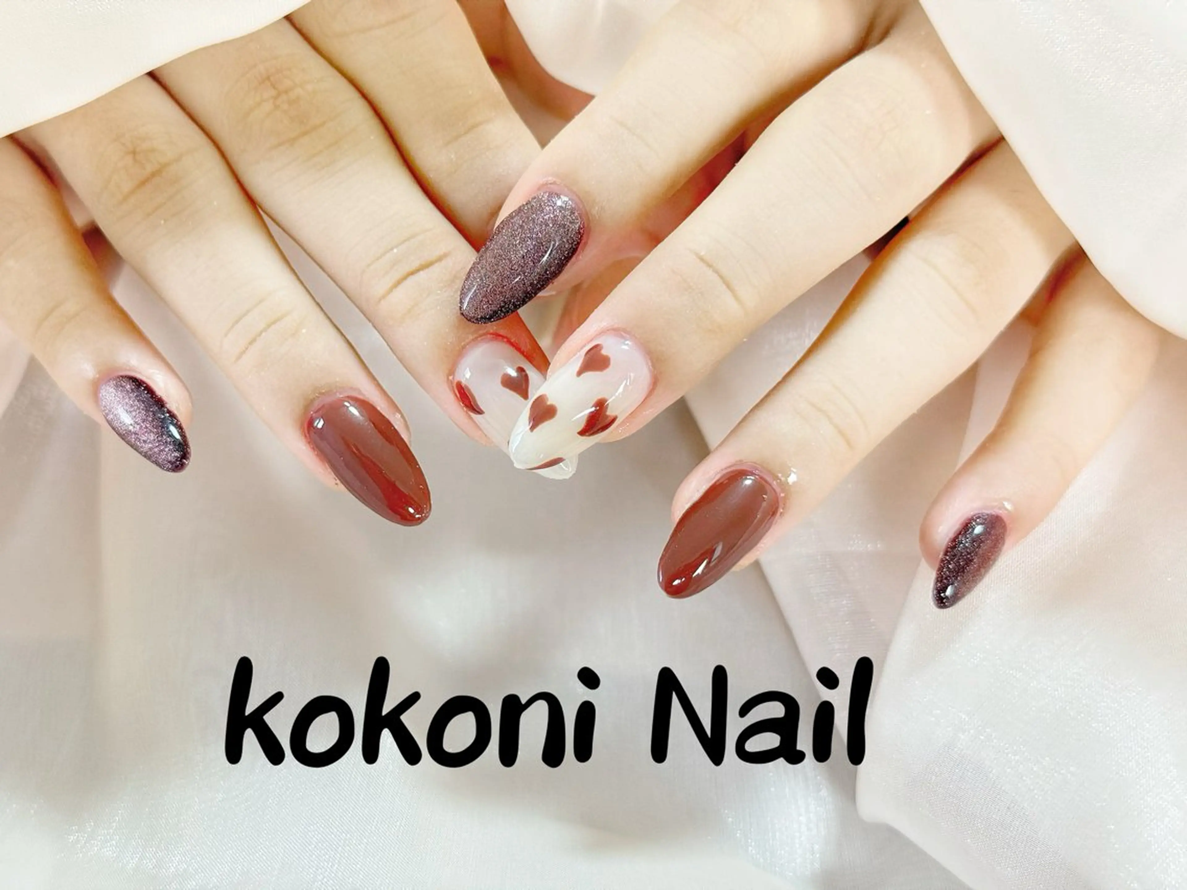 ネイル ハンドネイル 小雨 Nail Studio・168のネイルデザイン