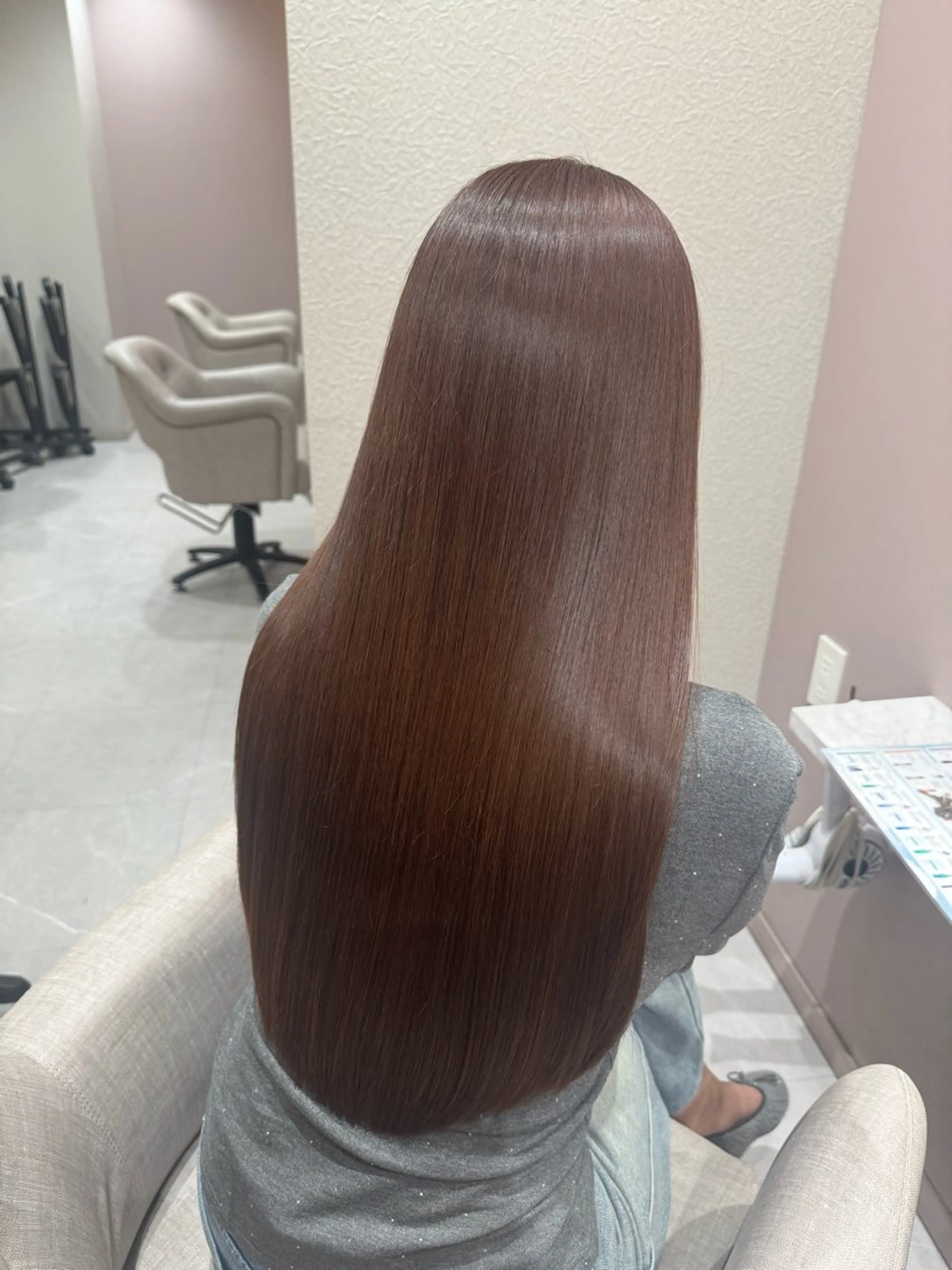 ロング カット ヘアカラー ✨髪質改善･レイヤー ✨chihiroのヘアスタイル