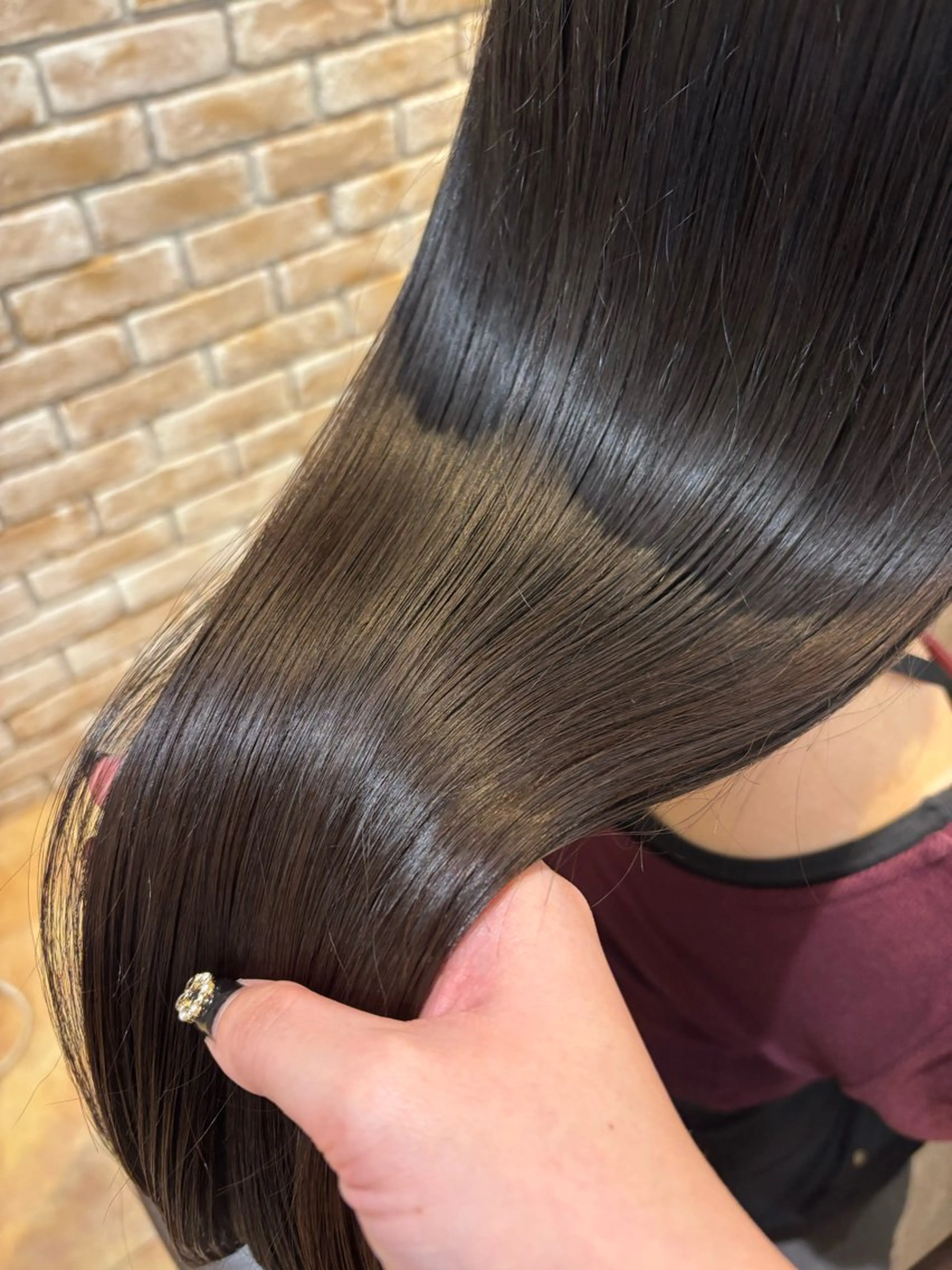 ロング yui🥀/ボブ /ブリーチなしカラーのヘアスタイル