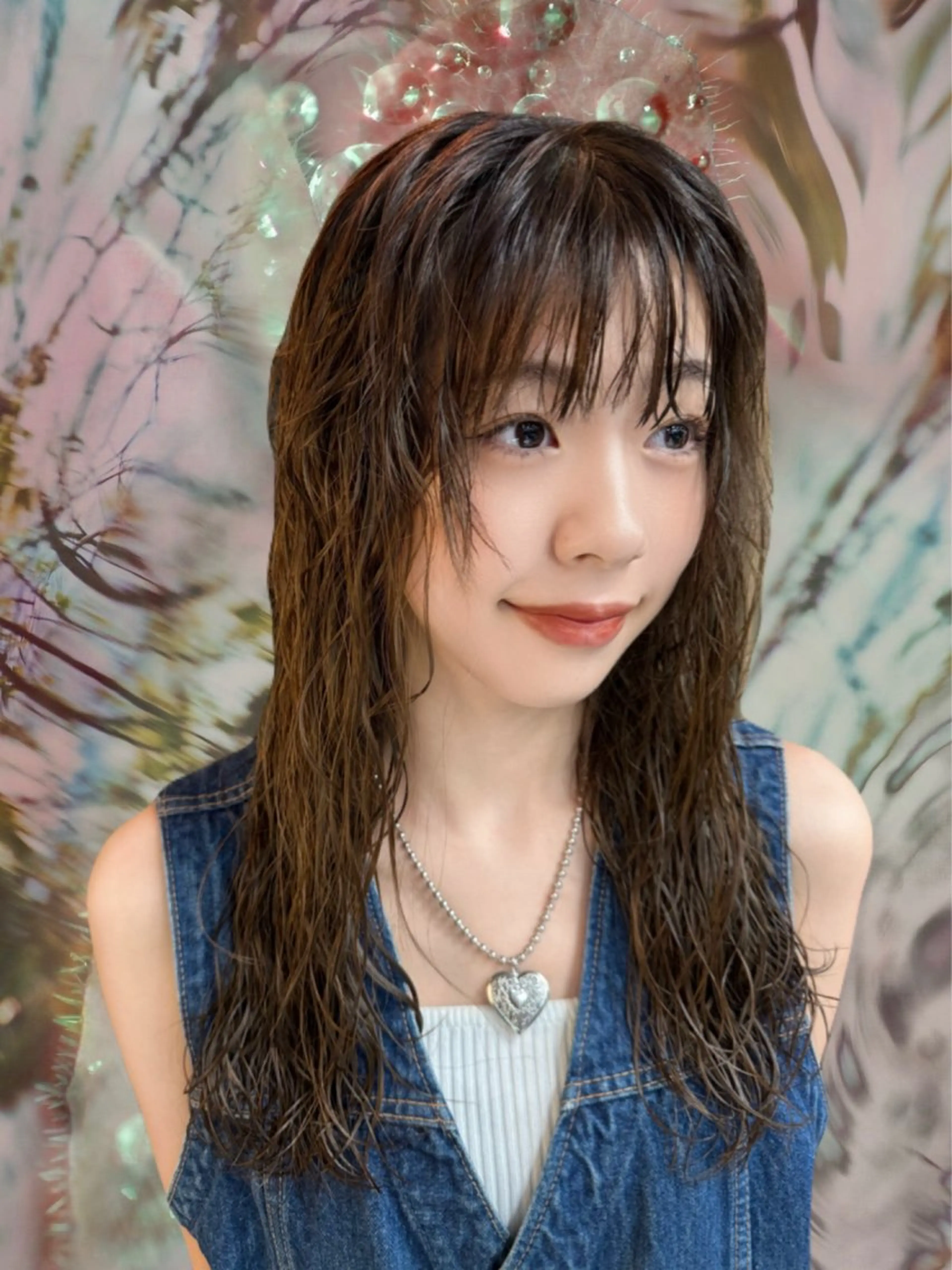 ロング パーマ ᴘʀɪᴢᴇ 🌜 ᴀɴʀɪ 🌜のヘアスタイル