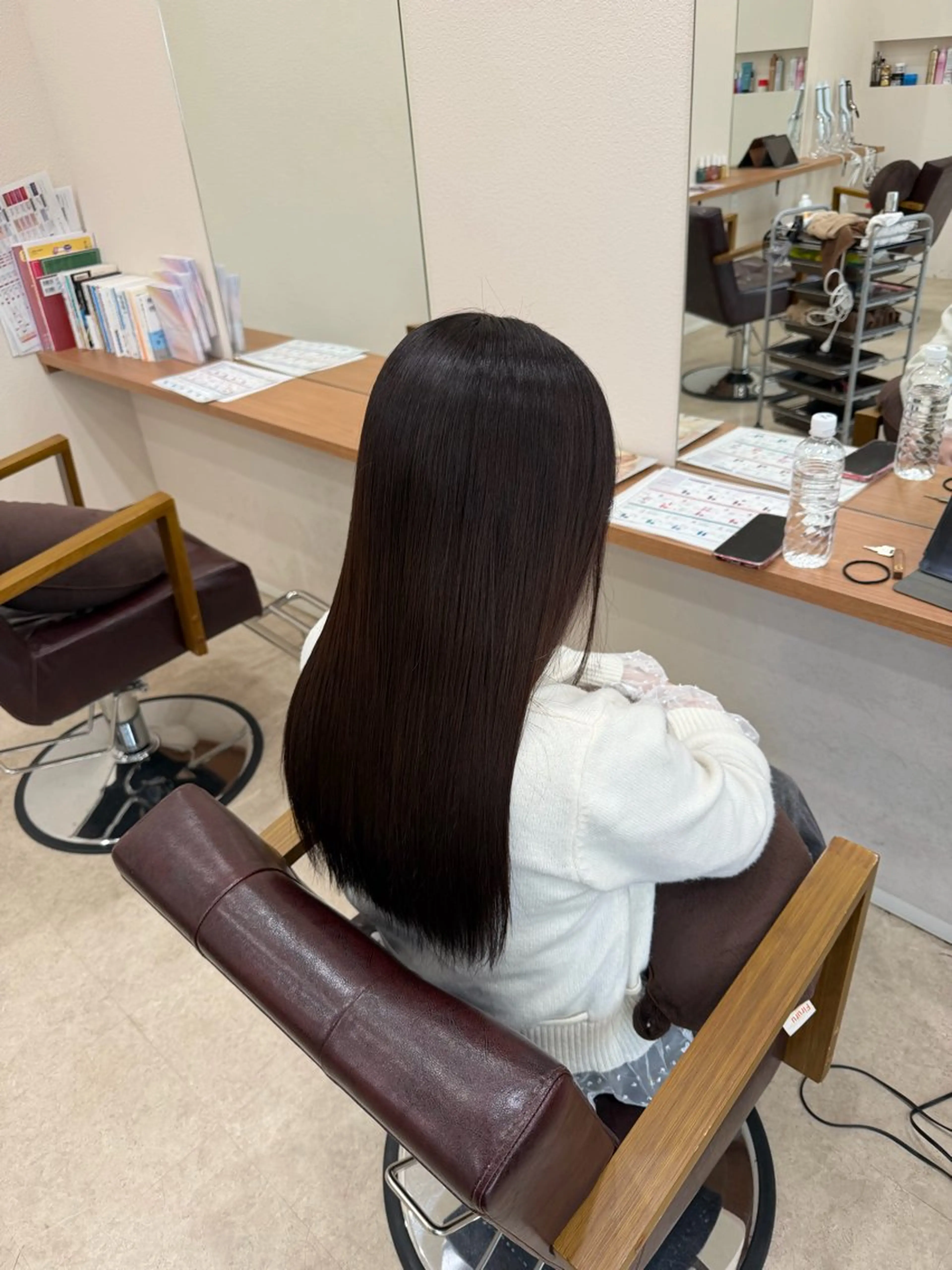 ロング カラー ヘアカラー mei/艶髪/透明感 カラー/ヘアセットのヘアスタイル