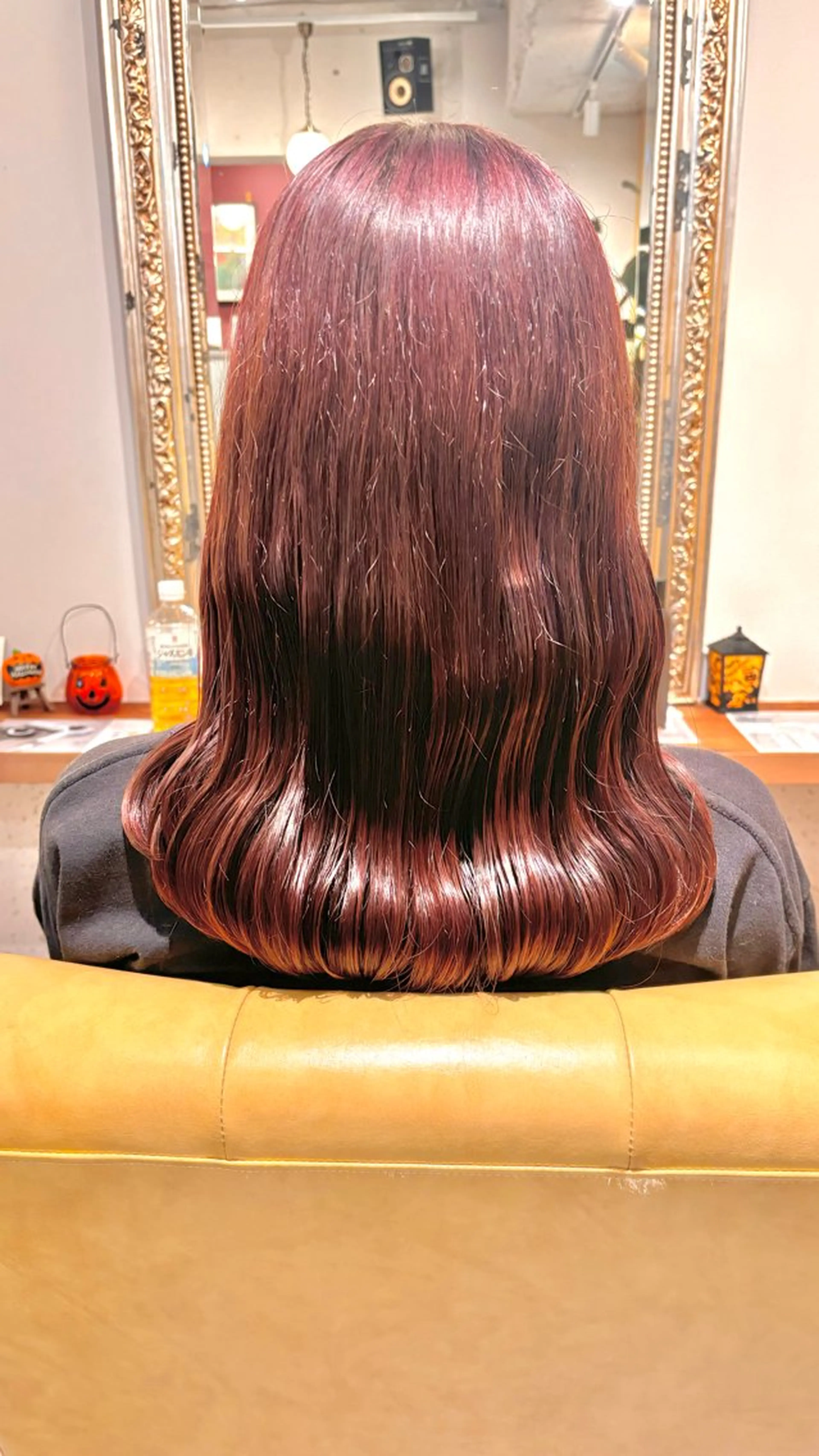 カラー ヘアアレンジ ボルドーカラー カット ヘアカラー トリートメント 平出 千尋のヘアスタイル