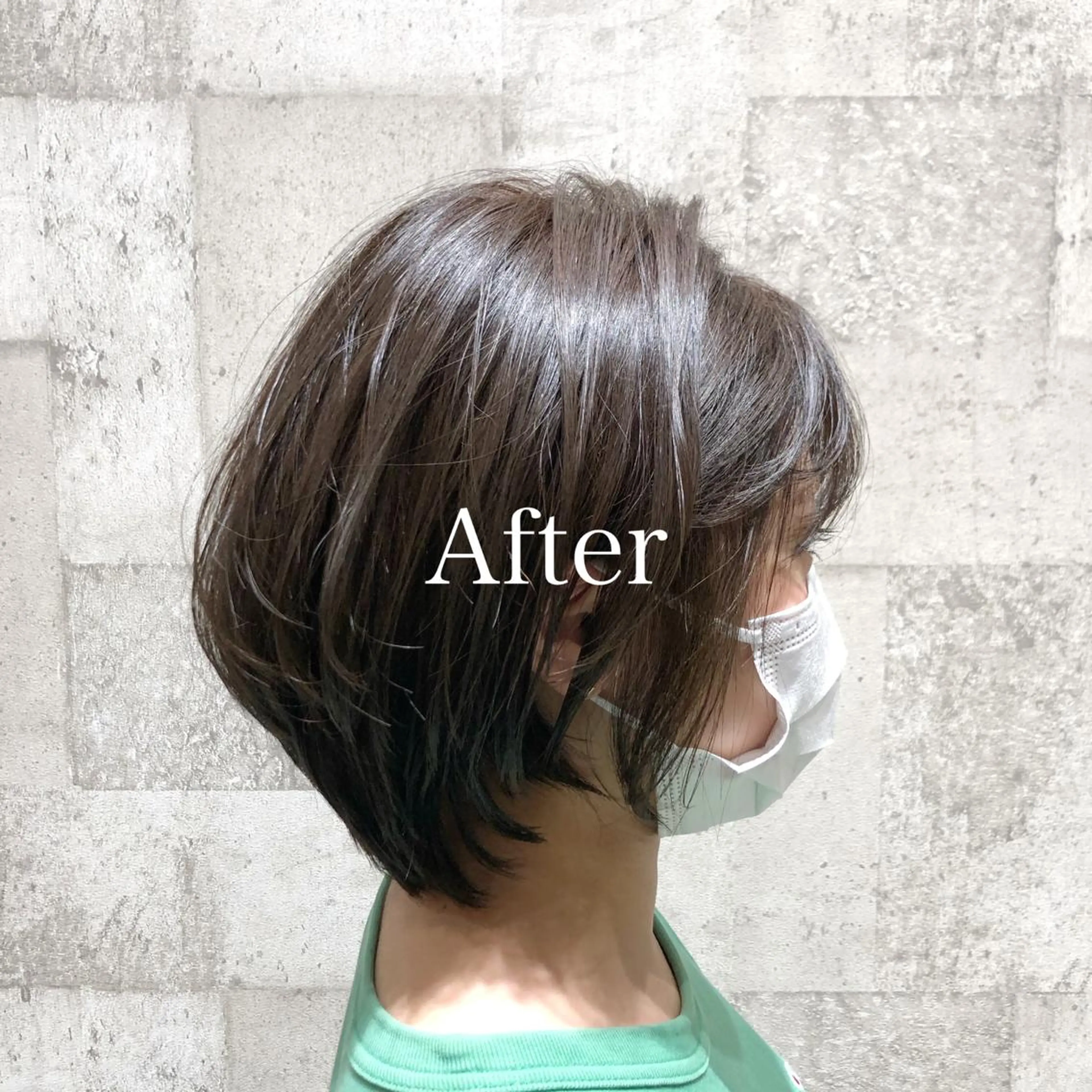 ショート カラー 透明感カラー レディースヘア💫 加藤たいが🐯のヘアスタイル