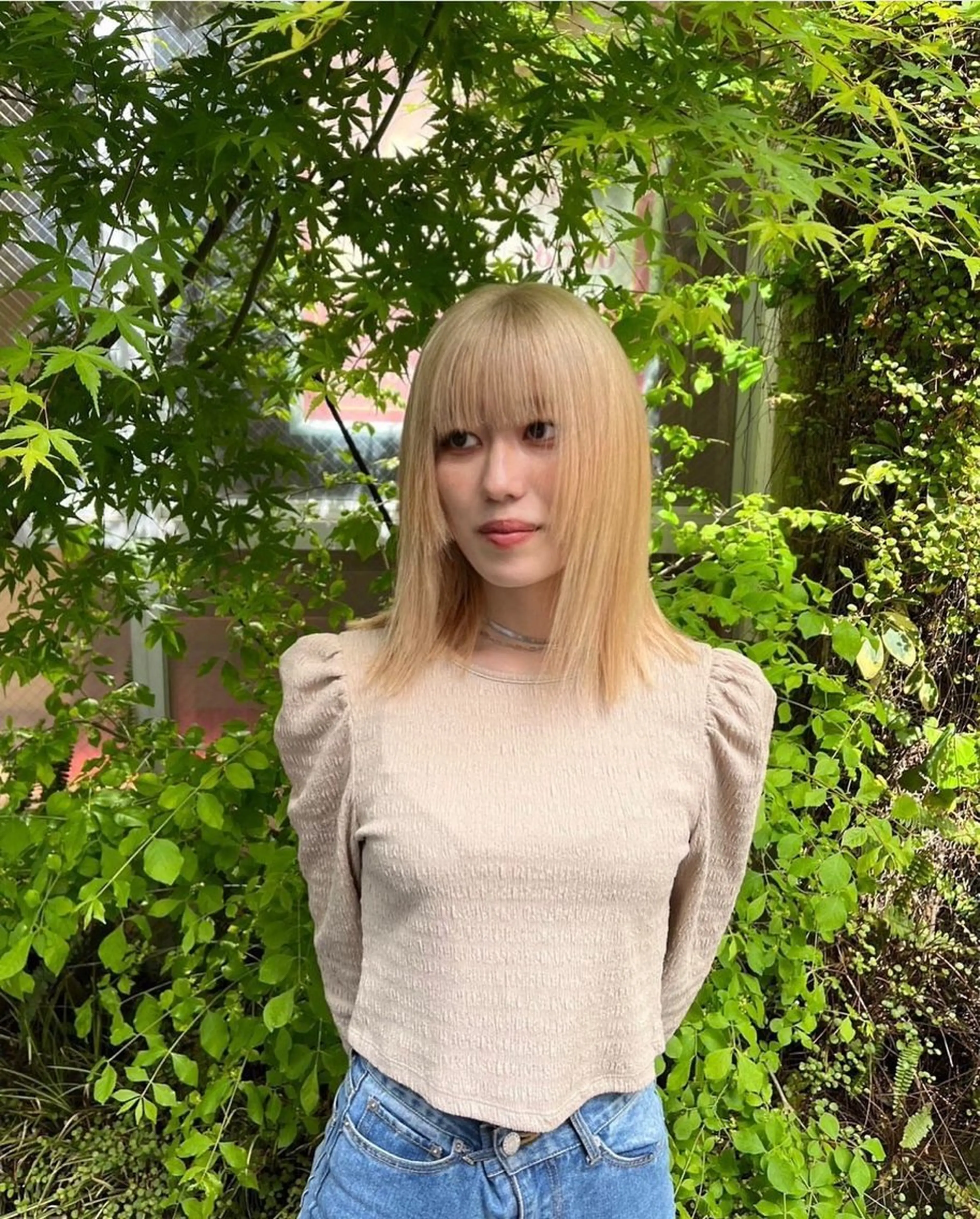 ショート カラー dao/ミルクティー /ブラウン/ブロンドのヘアスタイル