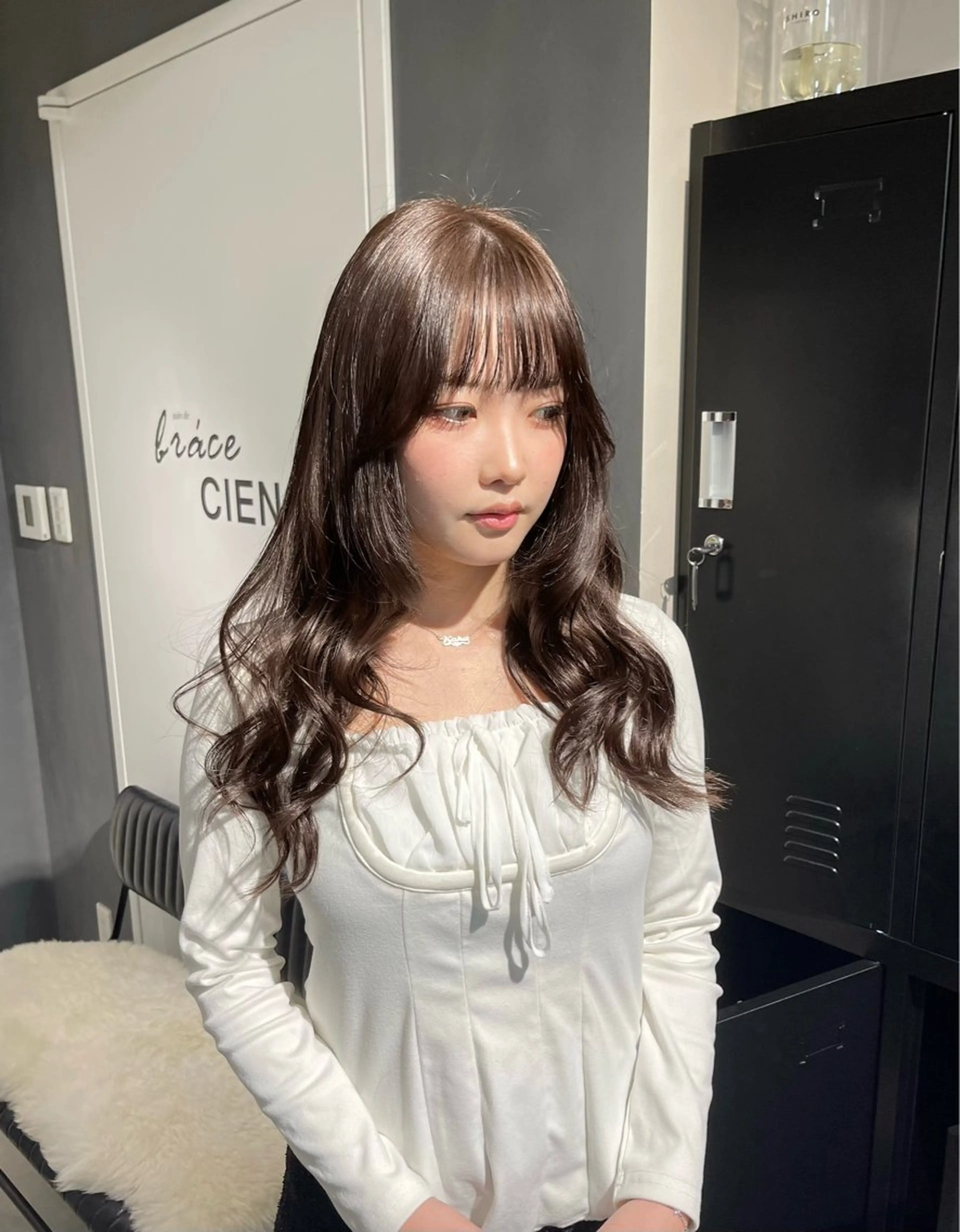 ロング カラー ヘアカラー トリートメント 透明感カラー/レイヤ ー/艶髪/NENEのヘアスタイル