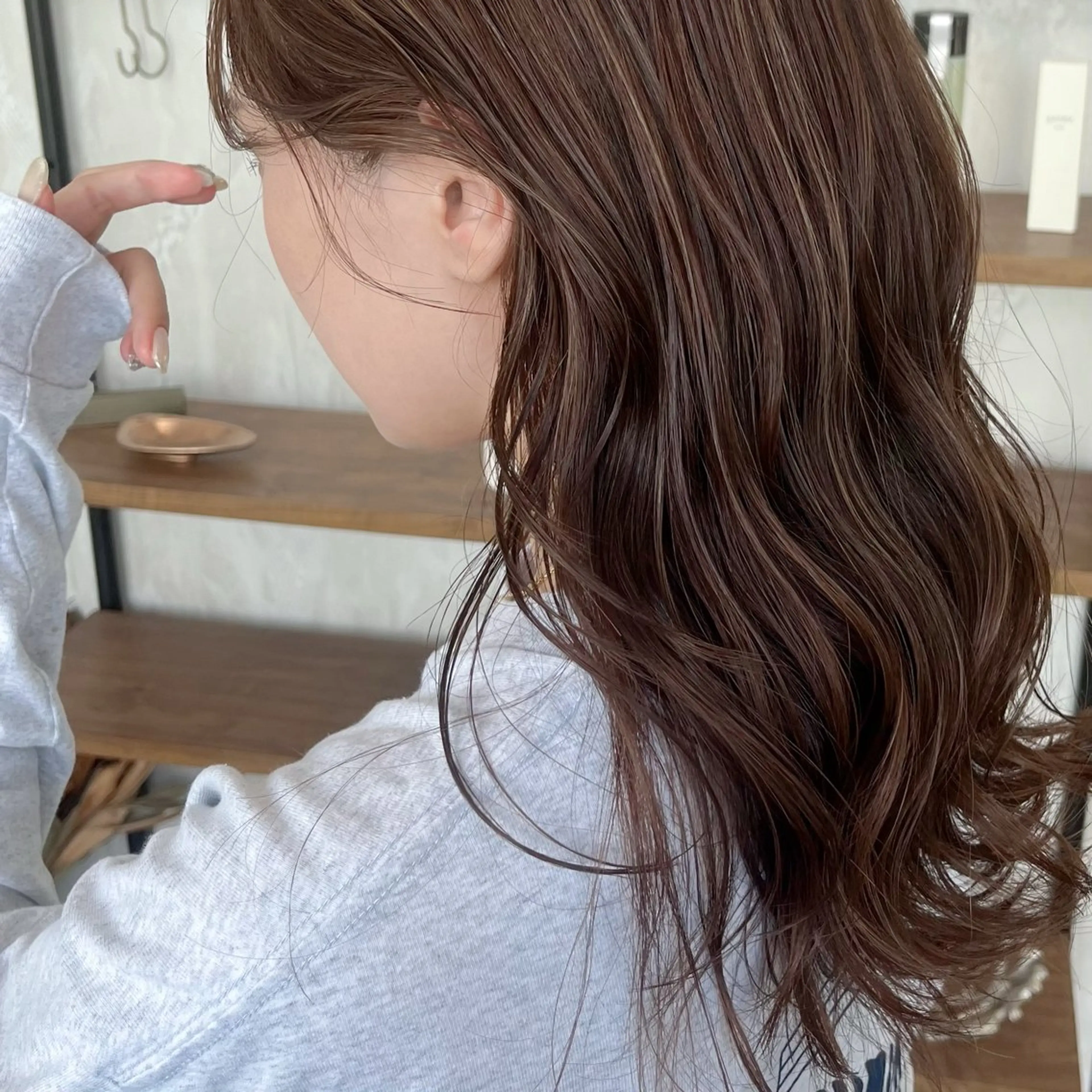 ロング ヘアカラー カットモデル✂️ ゆうかのヘアスタイル