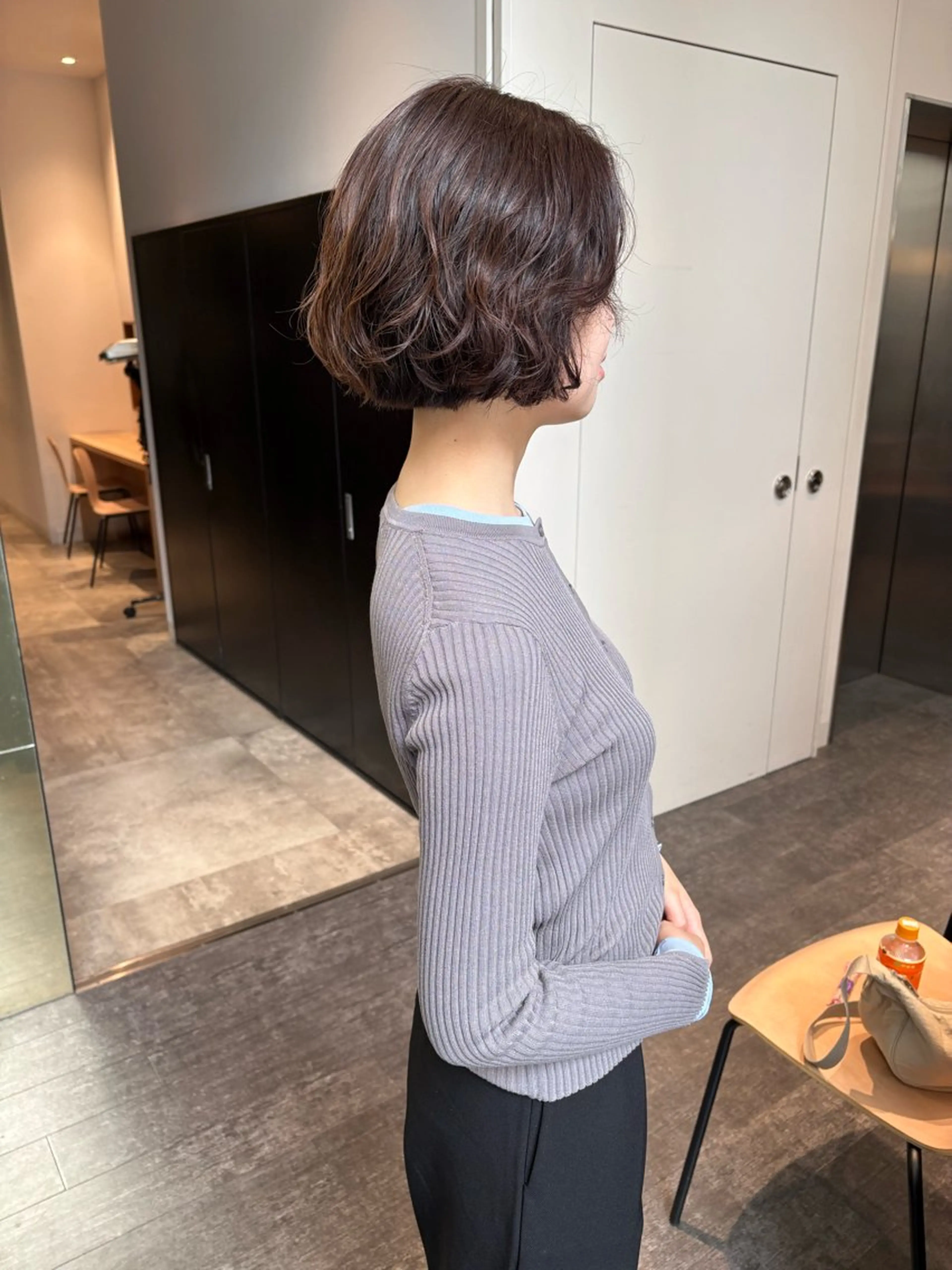 ショート カラー カット ヘアカラー mao ｜ 柔らか艶カラー🫧のヘアスタイル