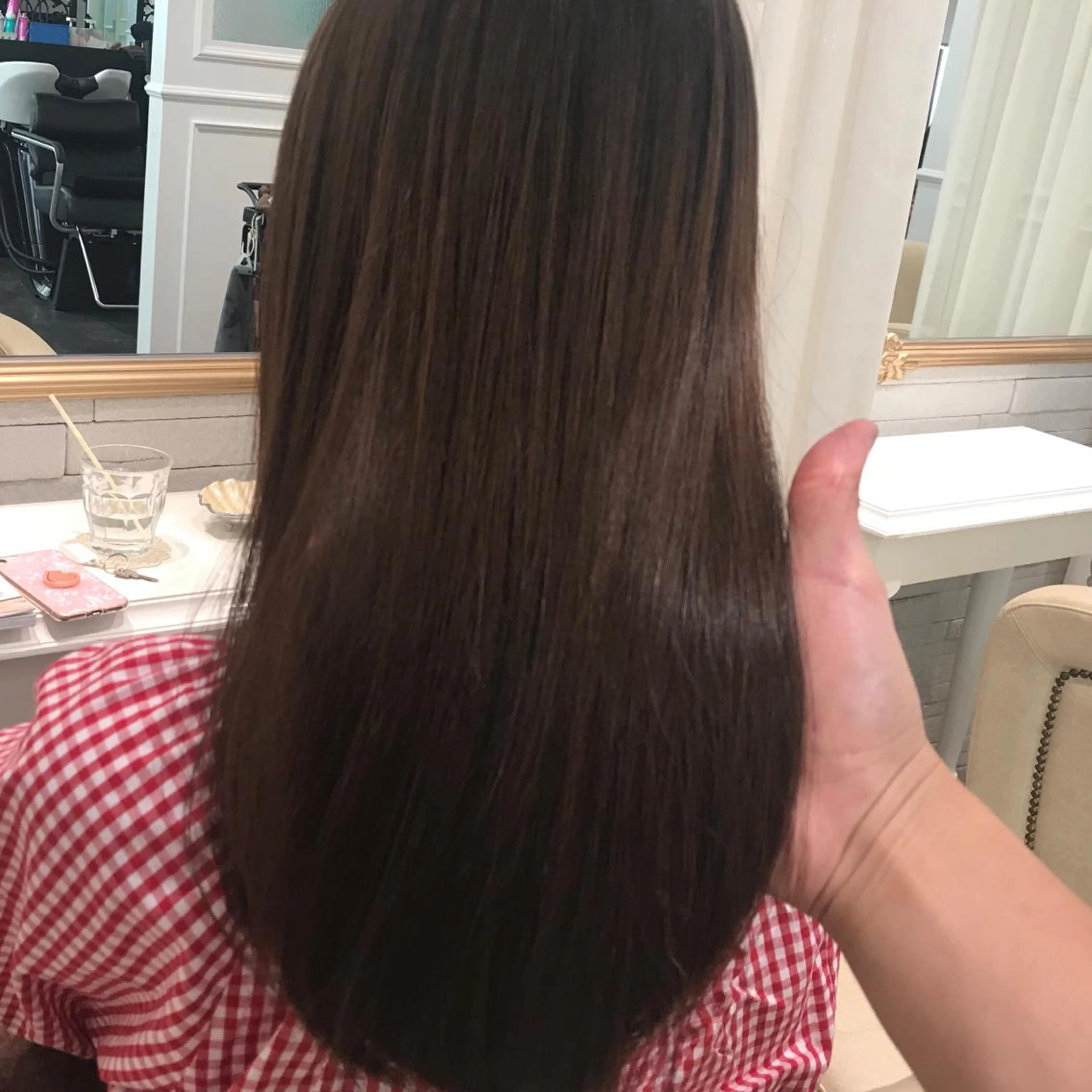 セミロング 髪質改善 トリートメント 韓国ヘア×髪質改善 ⭐️谷遼平⭐️のヘアスタイル