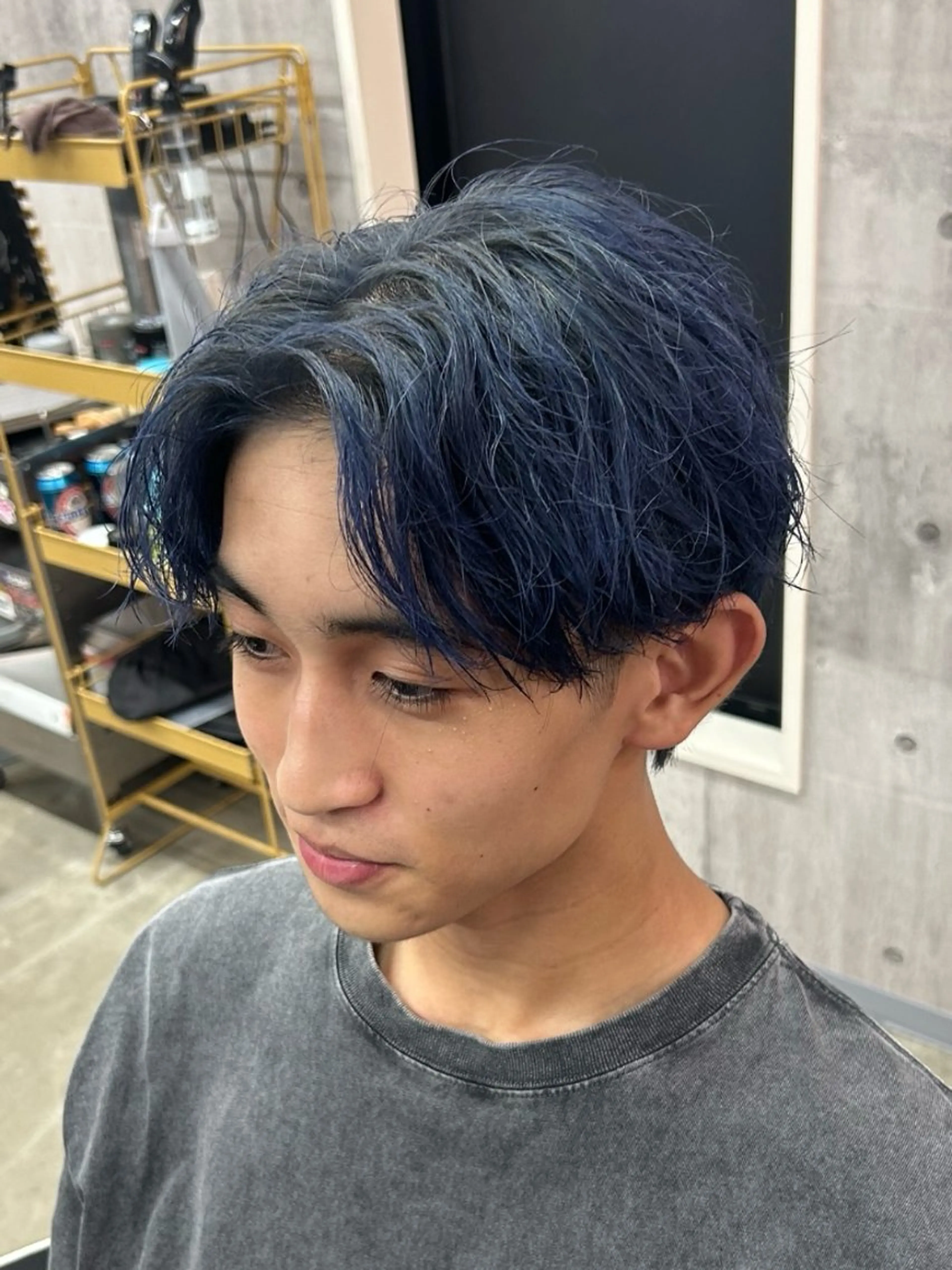 カラー 👑パーマの王様👑 【メンズ専門店】のヘアスタイル