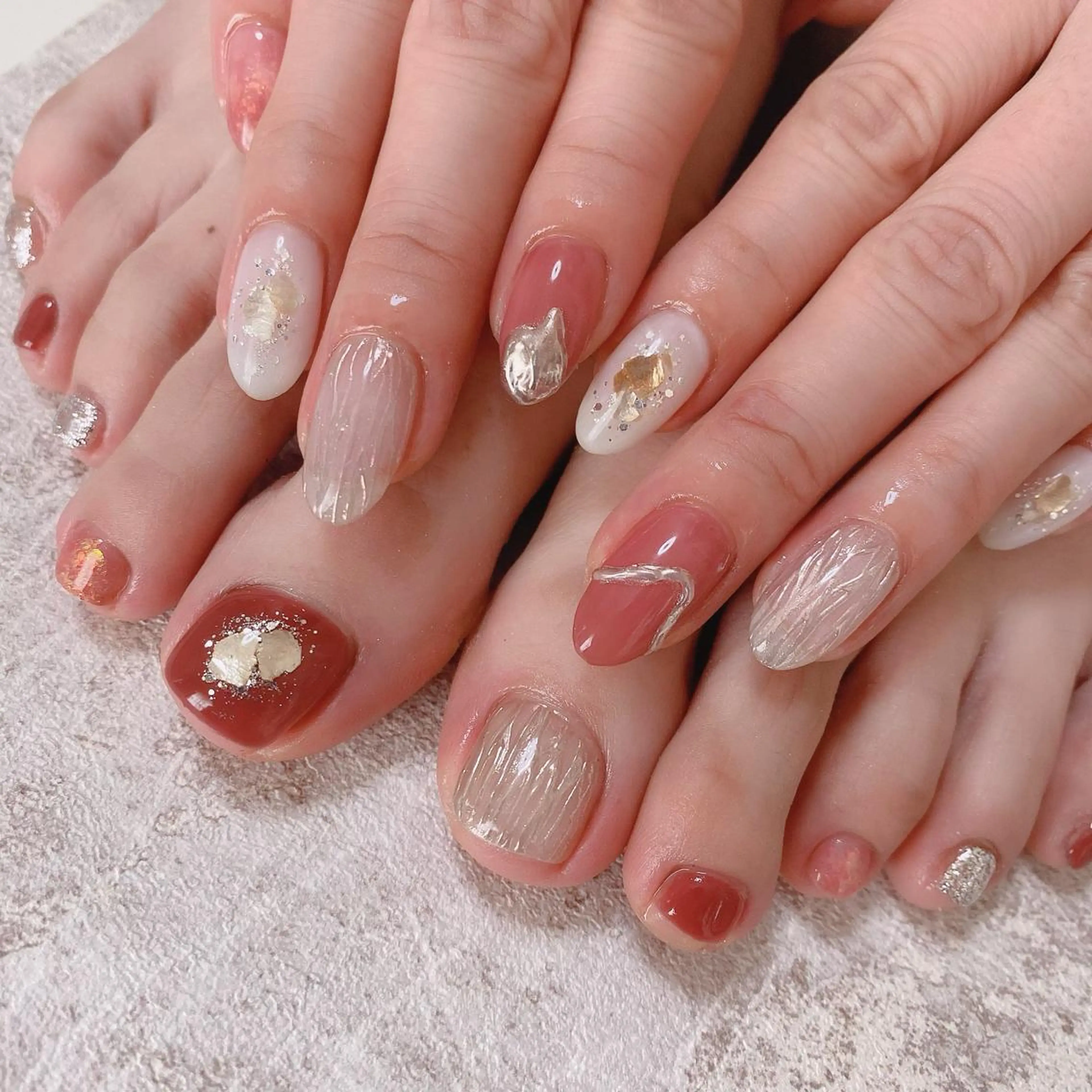 ネイル アートネイル フットネイル ナナイチゼロ I.Naoのネイルデザイン