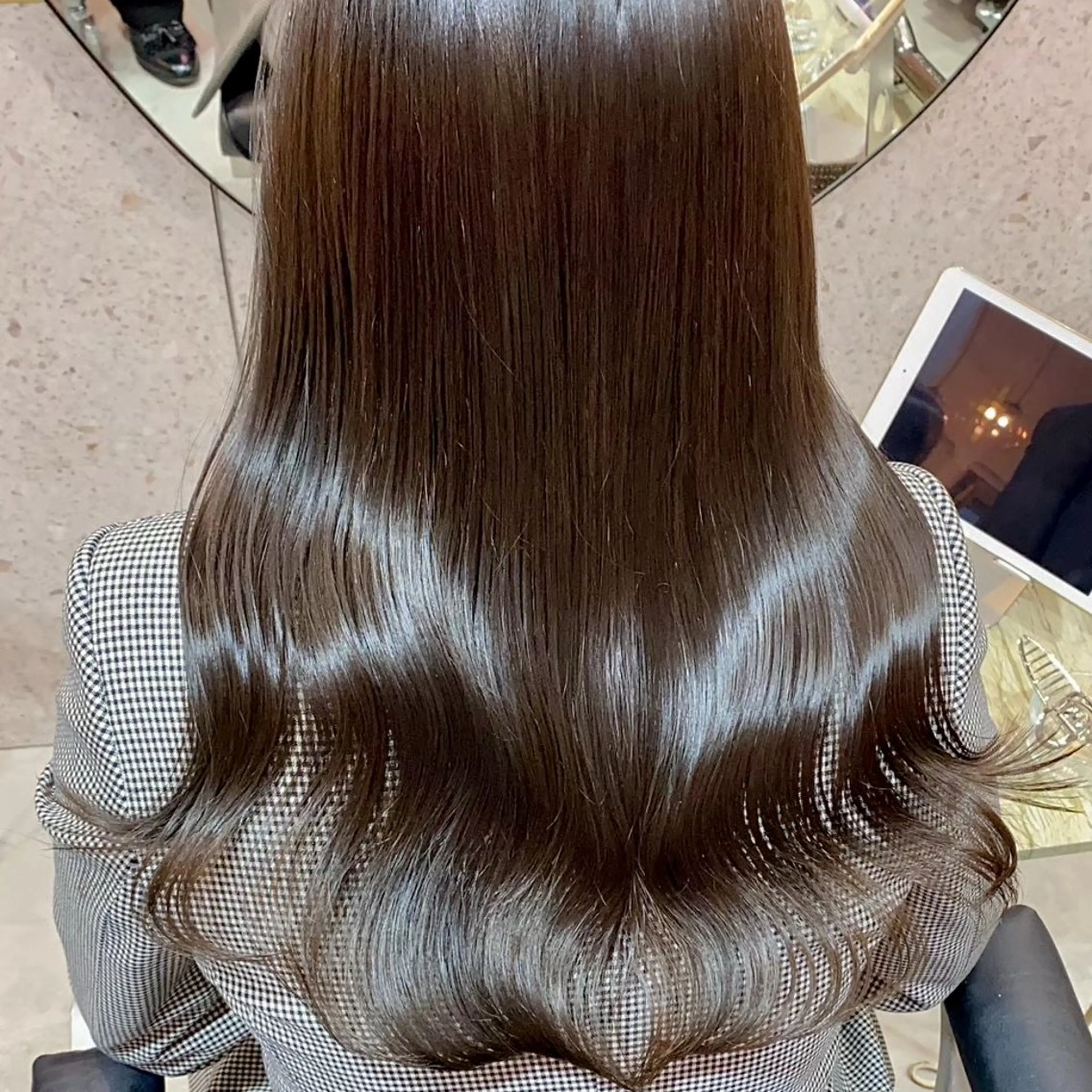 ロング カラー 新宿/美髪矯正/ 透明感カラー/たくのヘアスタイル