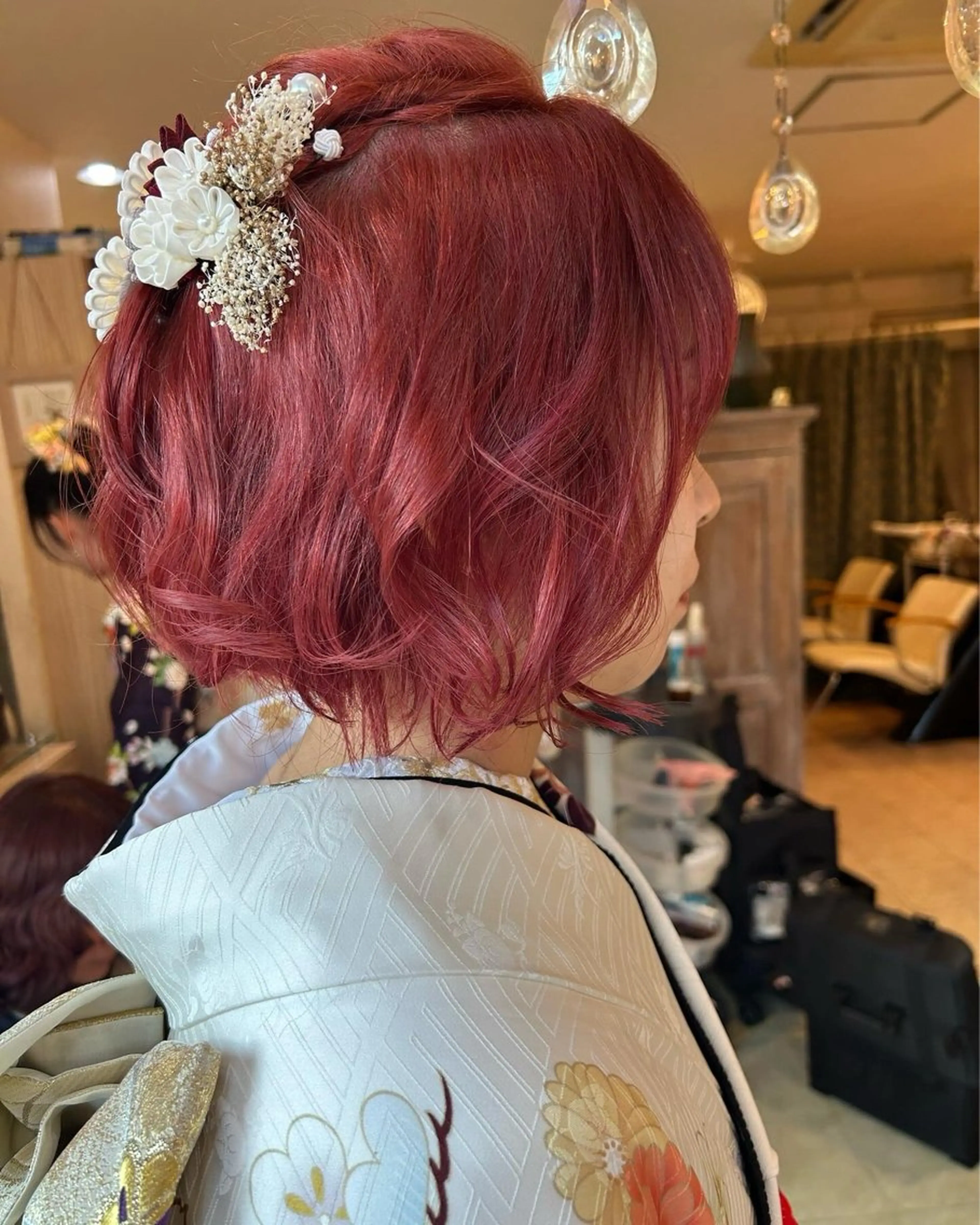 着付け 🌸スタイリスト 山浦美恵のヘアスタイル