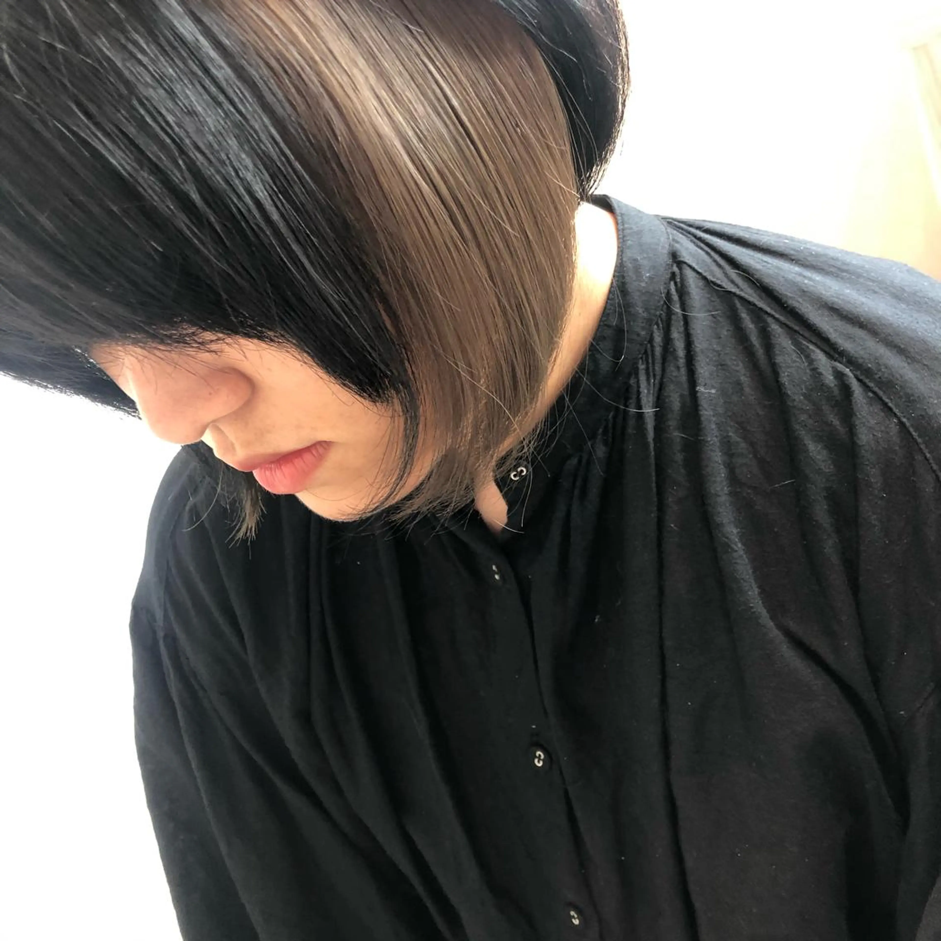 ミディアム カラー パーマ ムトウセイマ/ 縮毛矯正/ブリーチのヘアスタイル