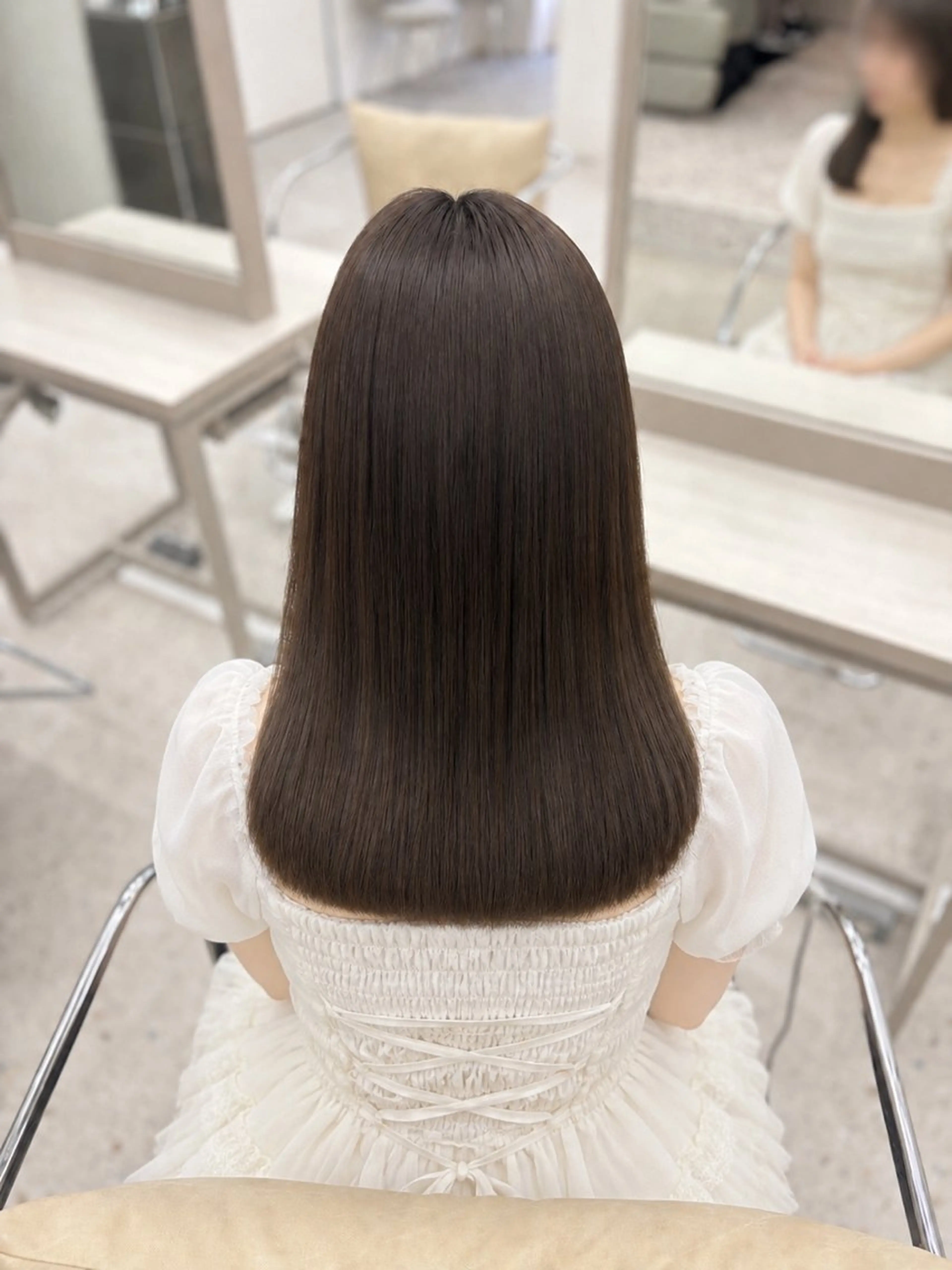 カラー coco _ あずさのヘアスタイル
