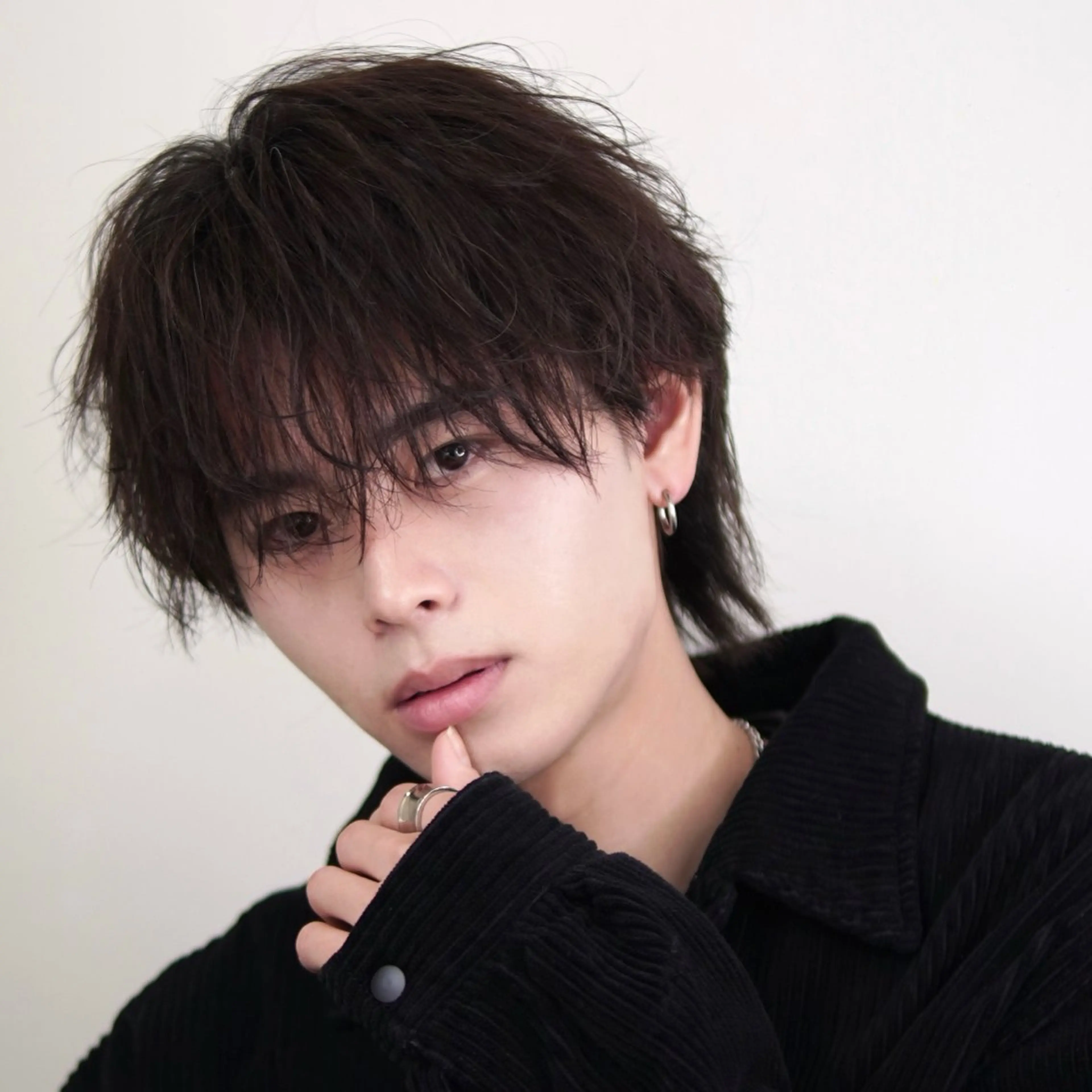 パーマ メンズ カット パーマ メンズ/心斎橋 /韓流/藤本理希のヘアスタイル