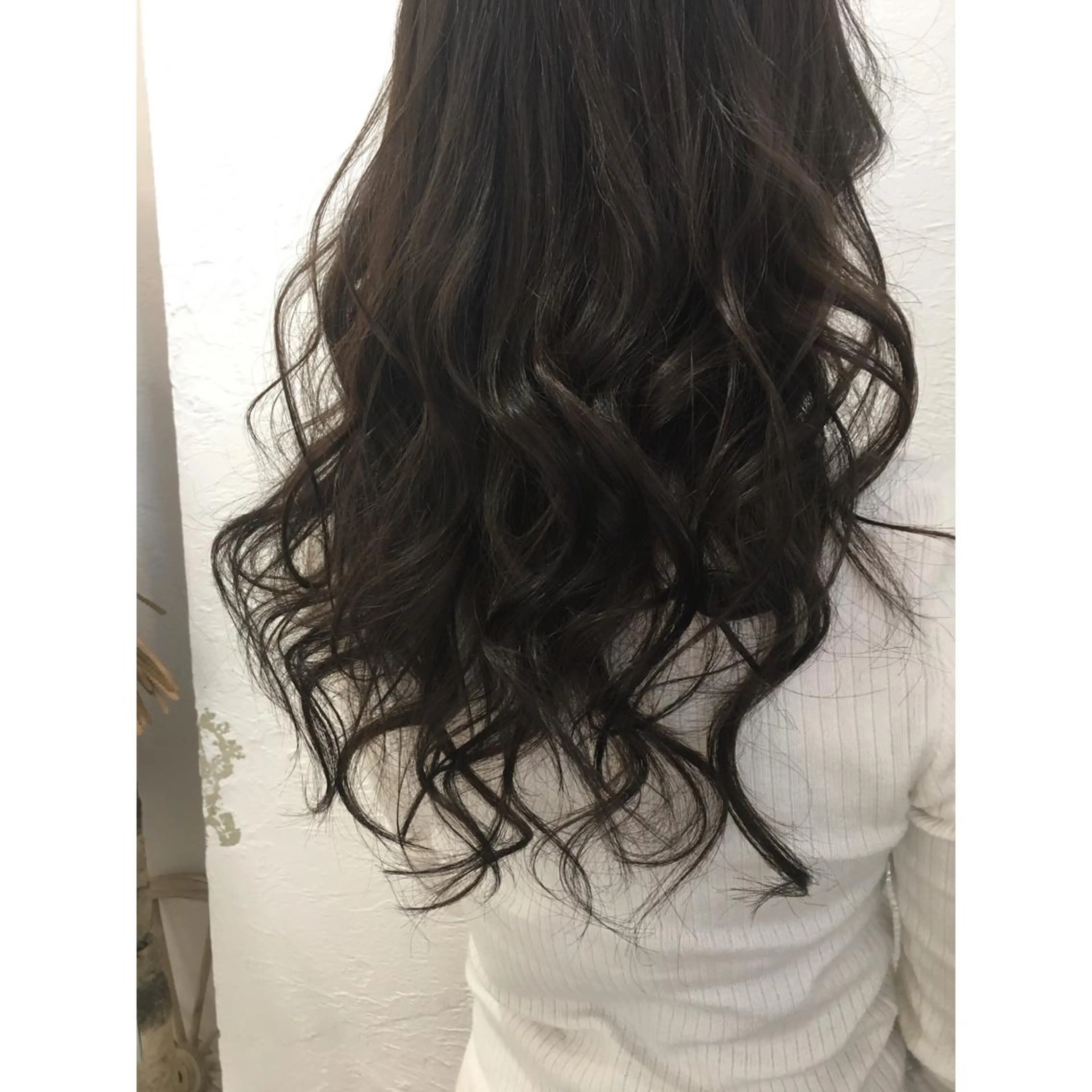 ロング カラー カット ヘアカラー fio マナミのヘアスタイル