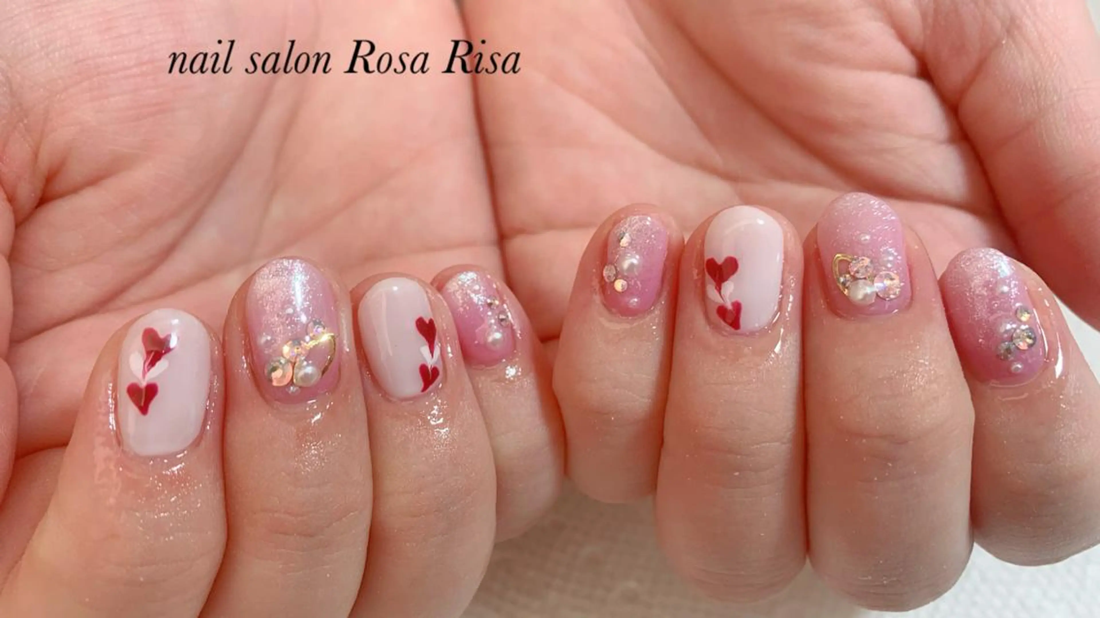 ネイル ハート ネイルスタジオ シェイクユアハンズのネイルデザイン