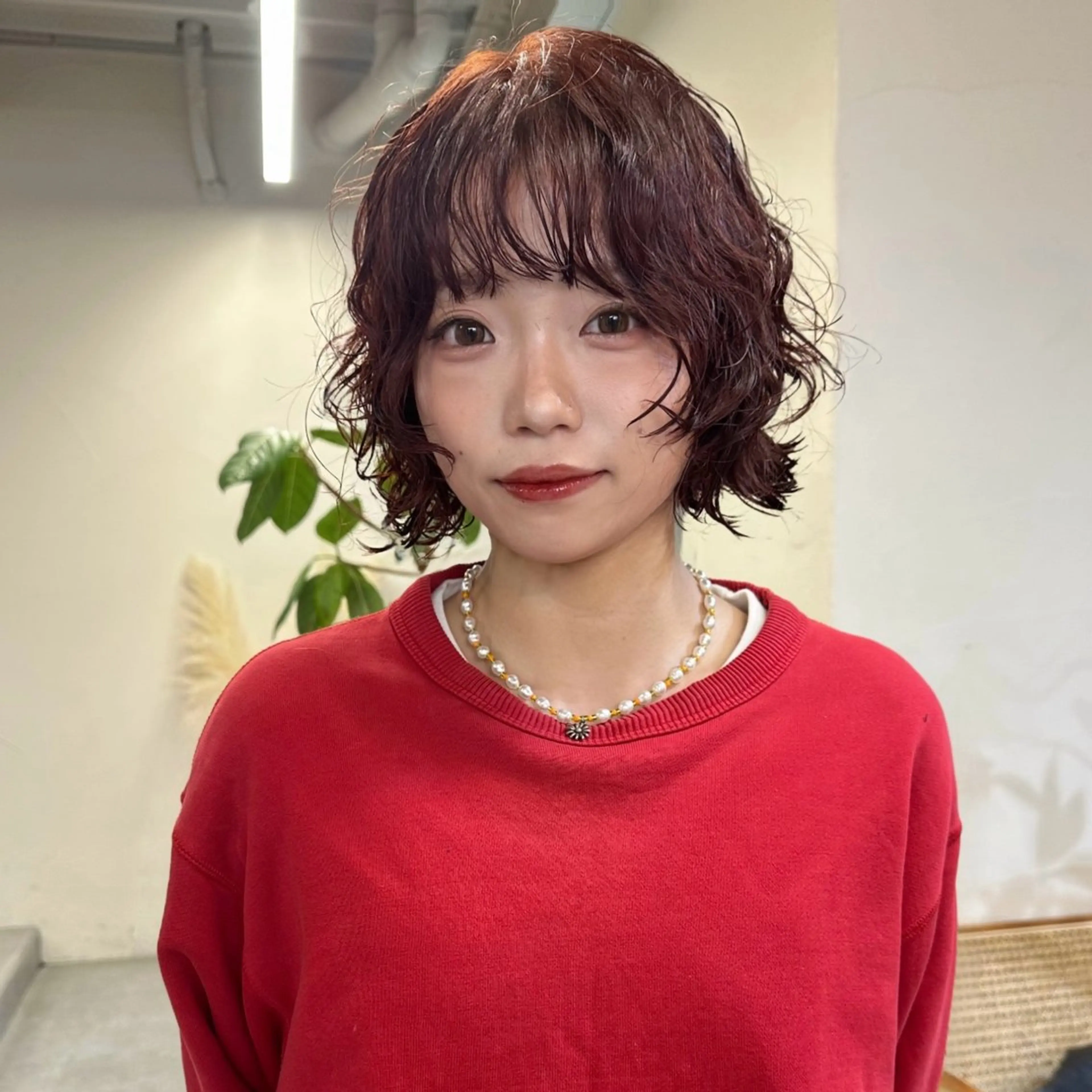 ショート カラー パーマ カット ヘアカラー パーマ トリートメント ハイトーン×似合わせ 🌱中川慎之介のヘアスタイル