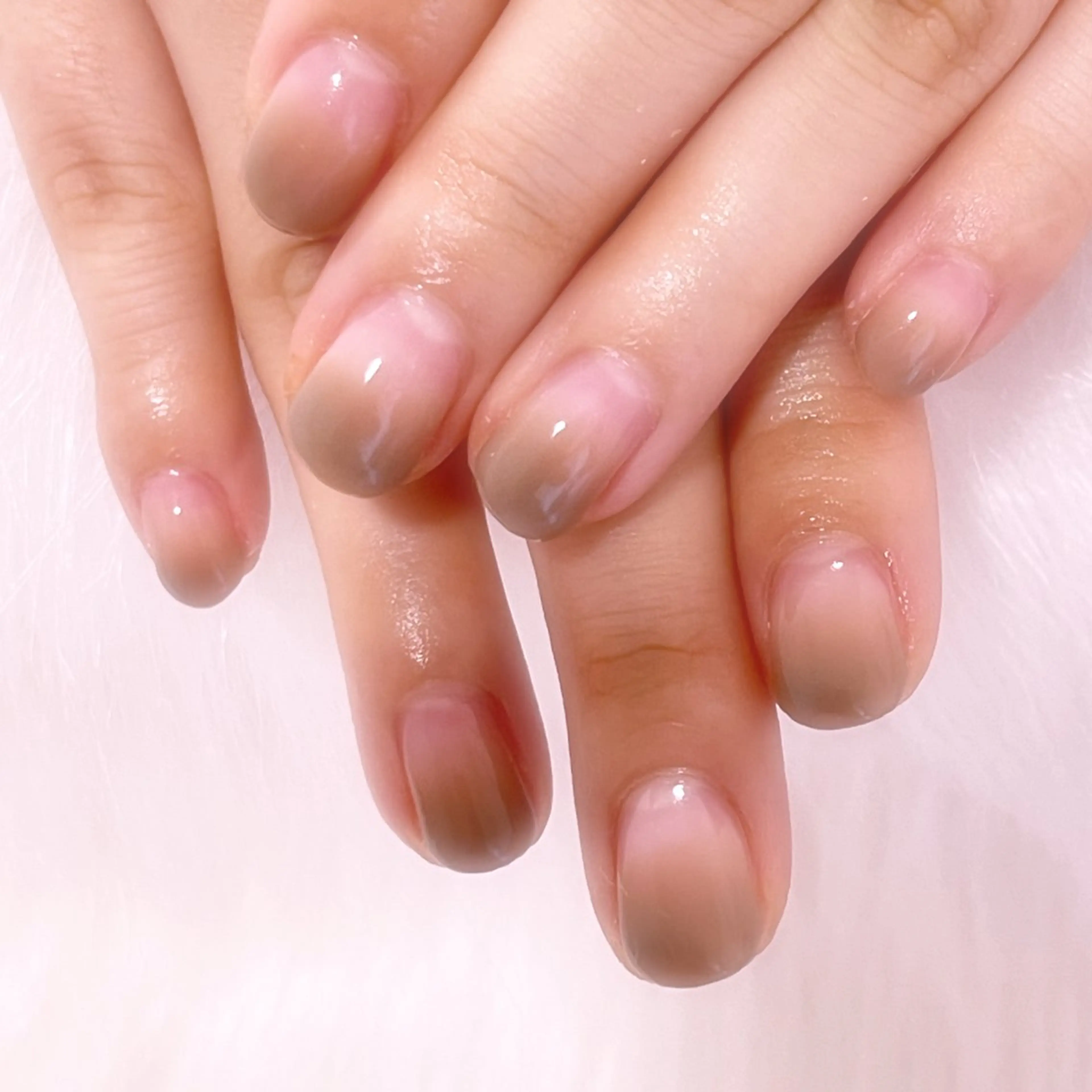 ネイル 長さ出し フットネイル ジェルネイル マグネットネイル 梅島のネイル屋さん所属・梅島の ネイル屋さんのネイルデザイン