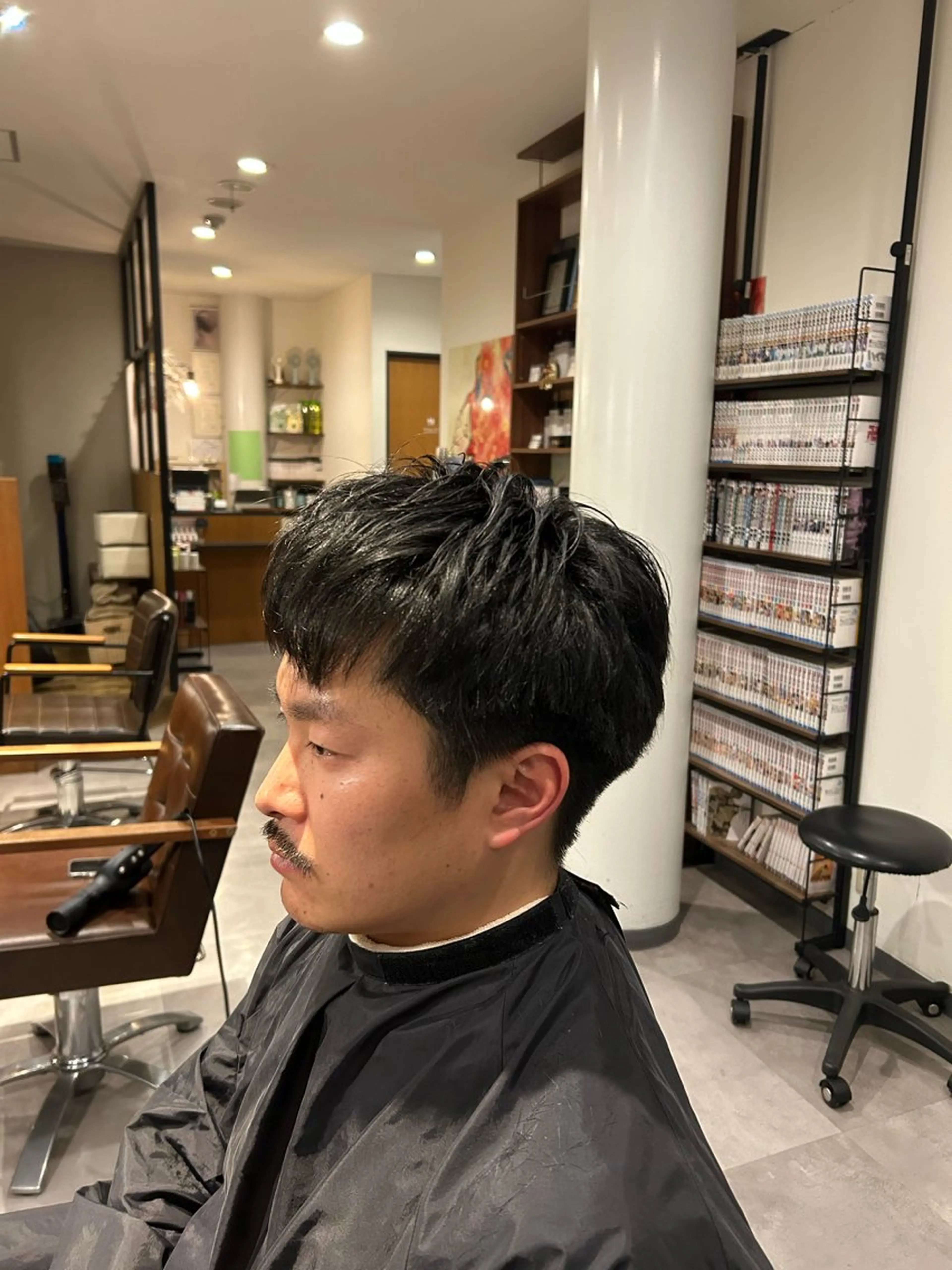 メンズ 山地 咲那のヘアスタイル