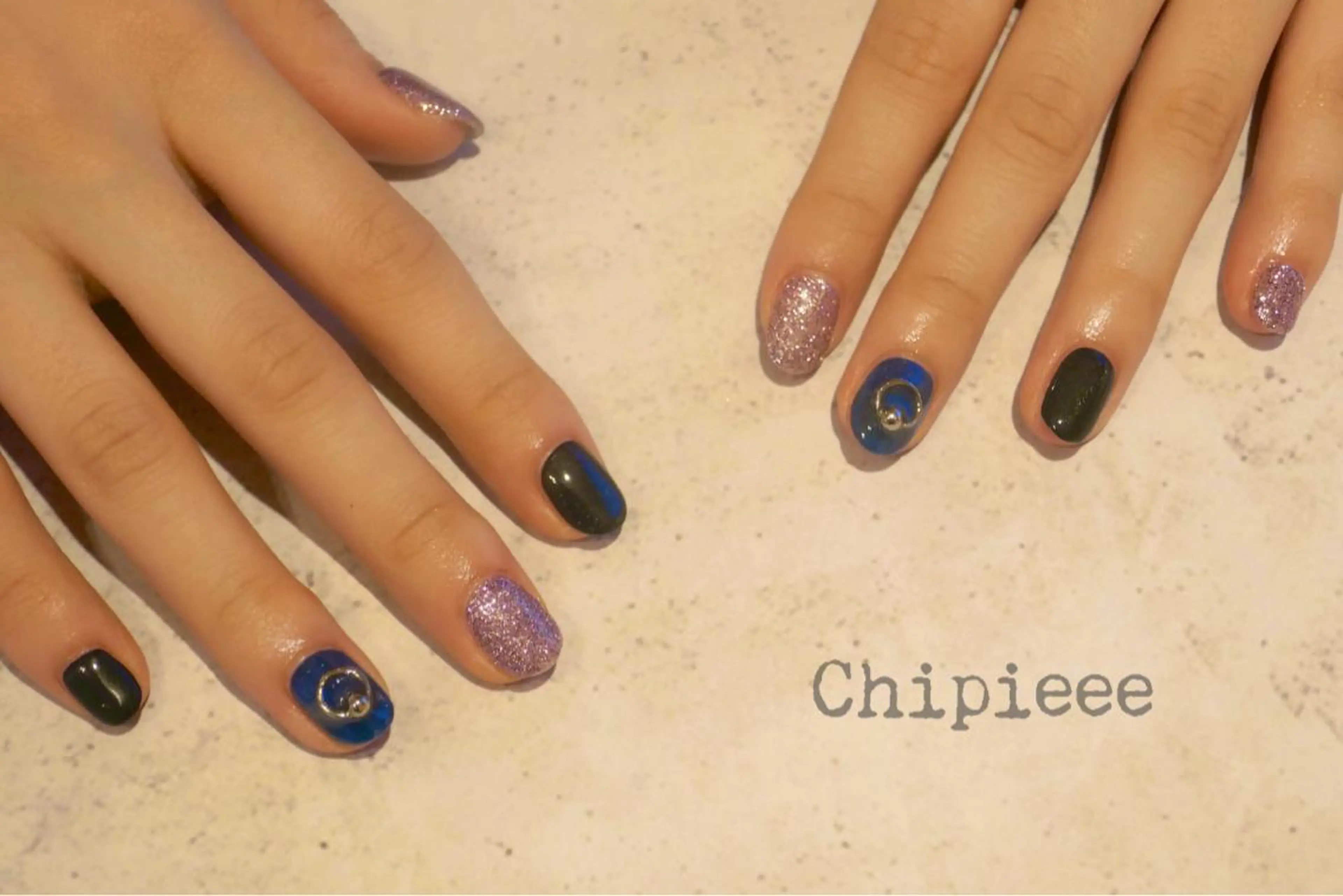 ネイル revia所属・ERI Nailistのネイルデザイン