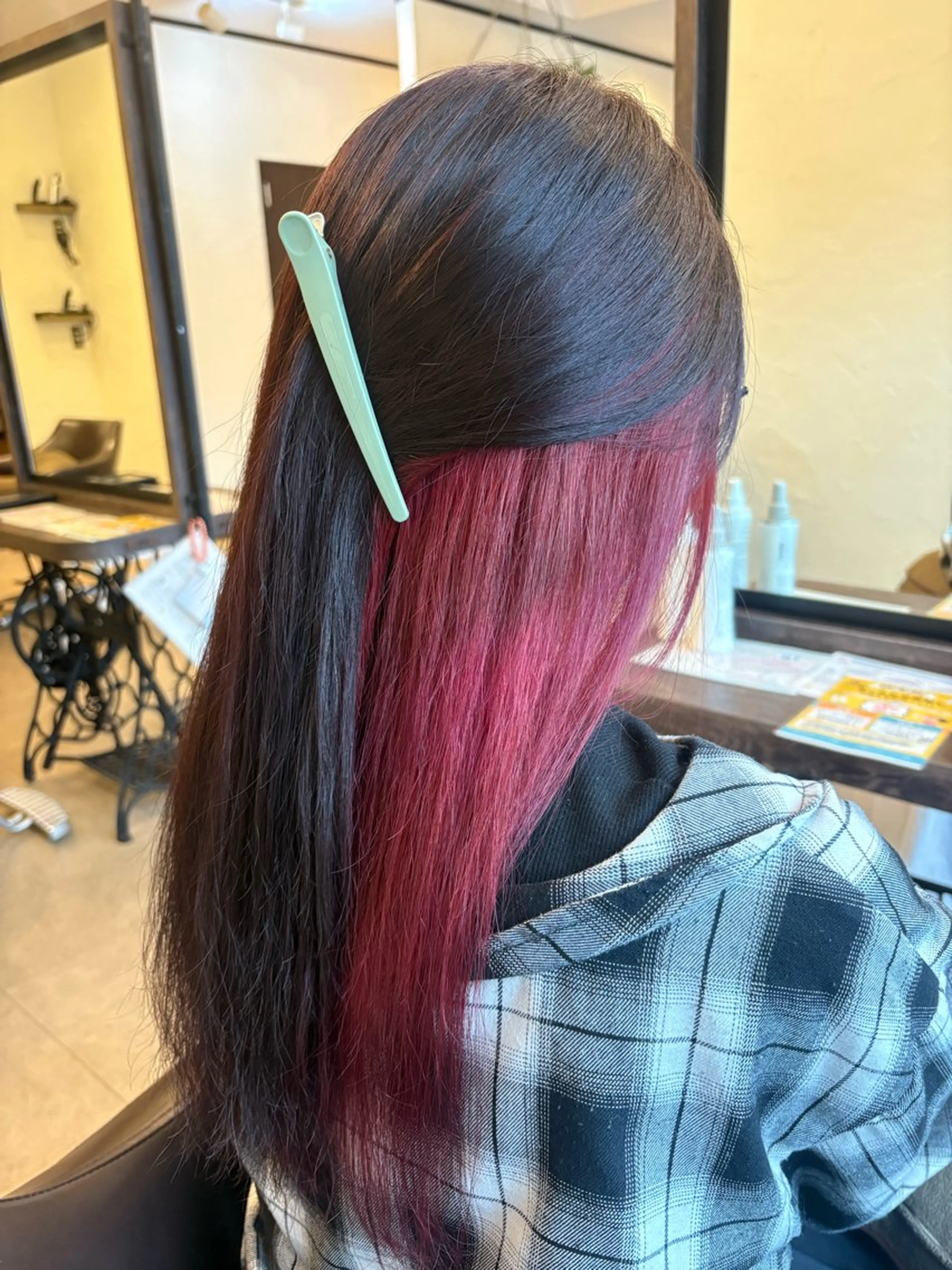 ロング カラー カット ヘアカラー 山下ちひろ/似合わせ /髪質改善/縮毛矯正のヘアスタイル